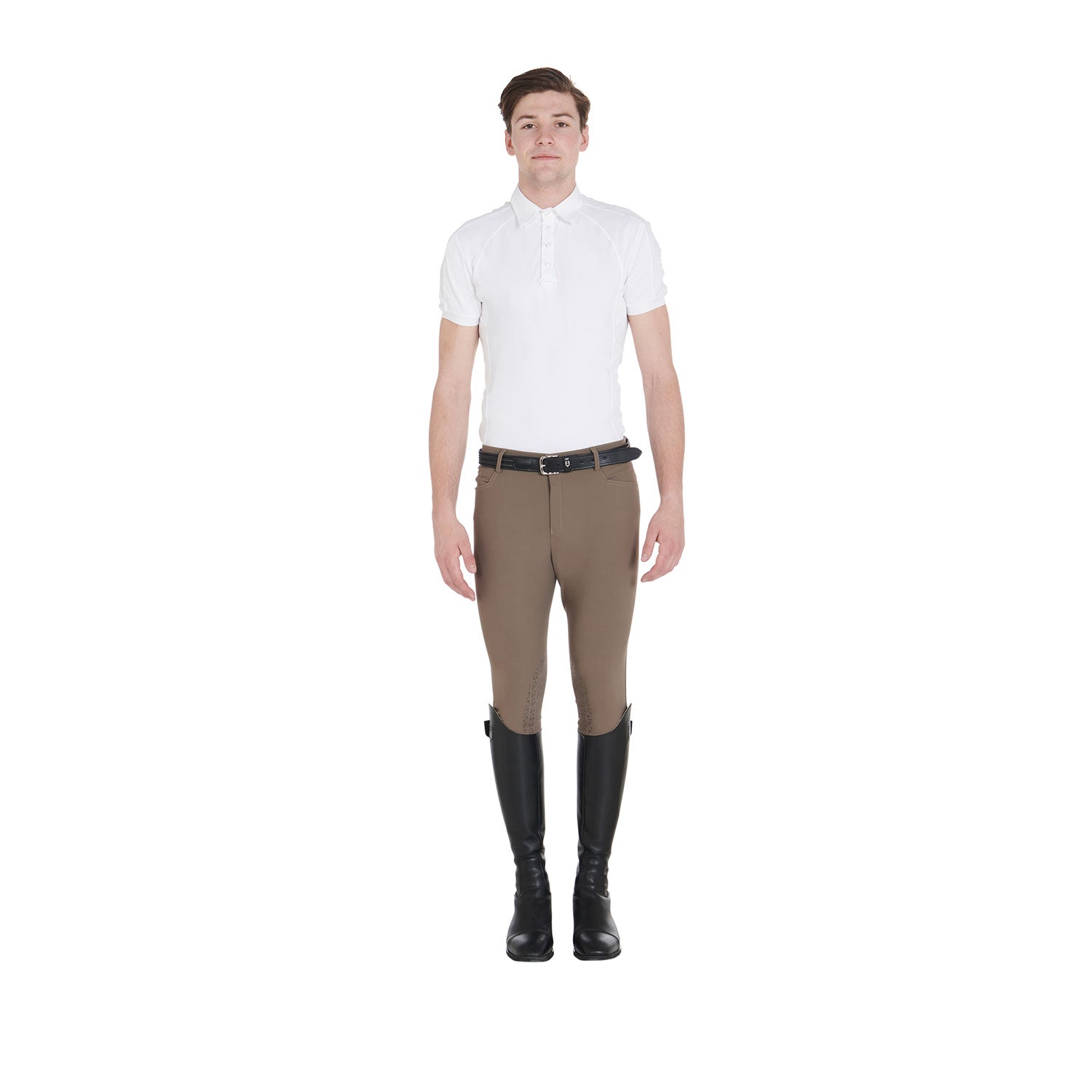 Grip Reithose Men'S Slim Fit Grip Breeches With Logo