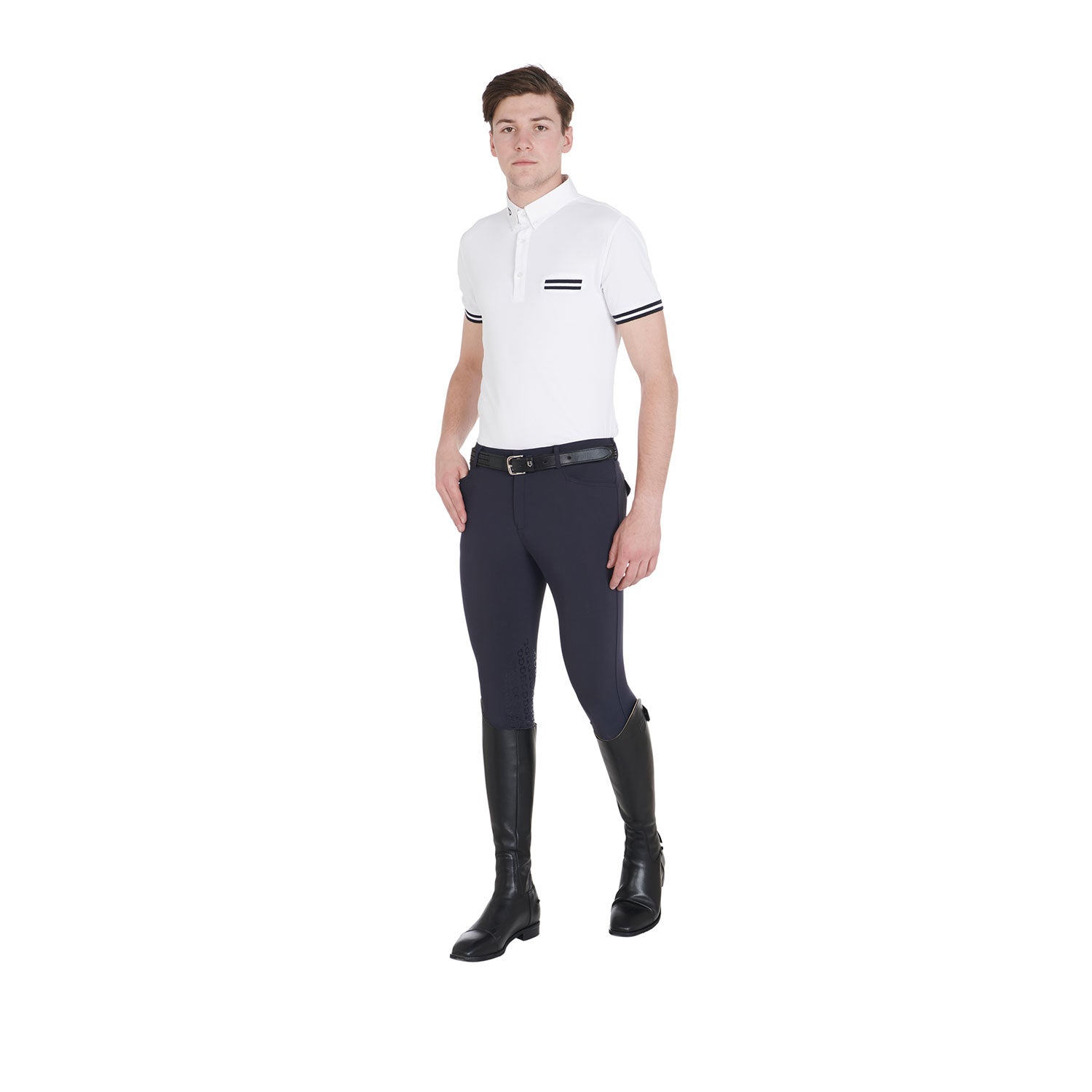 Grip Reithose Men'S Slim Fit Grip Breeches With Logo