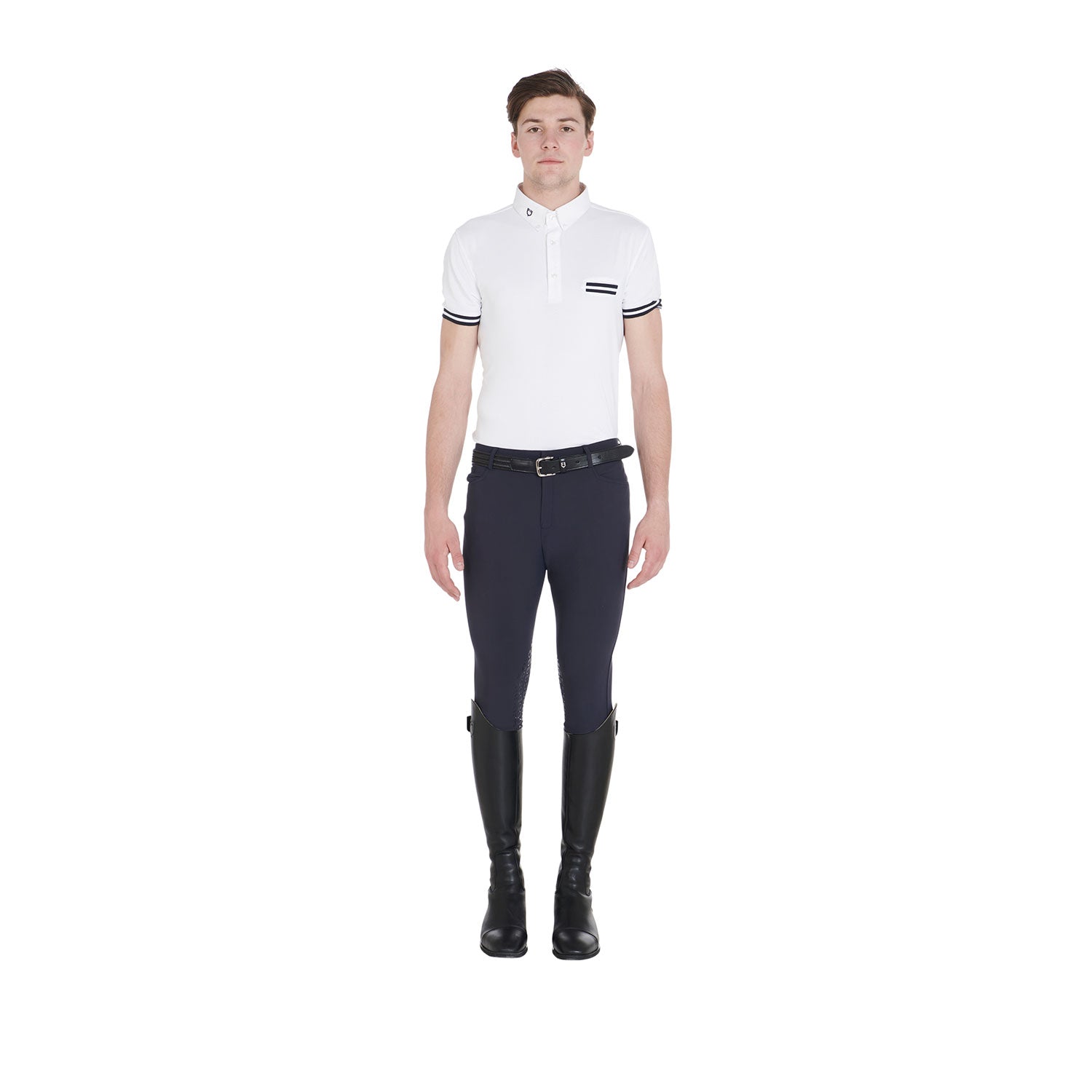 Grip Reithose Men'S Slim Fit Grip Breeches With Logo