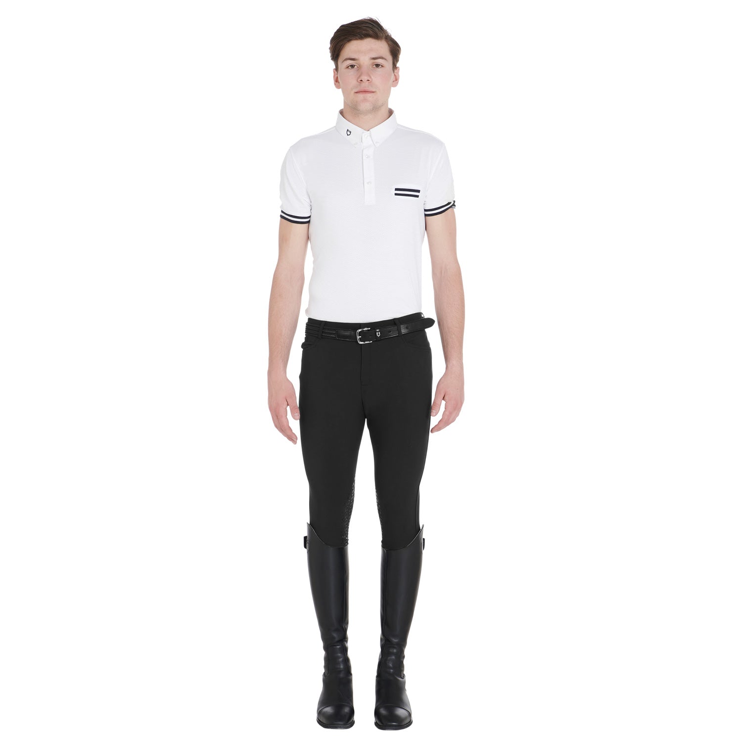 Grip Reithose Men'S Slim Fit Grip Breeches With Logo