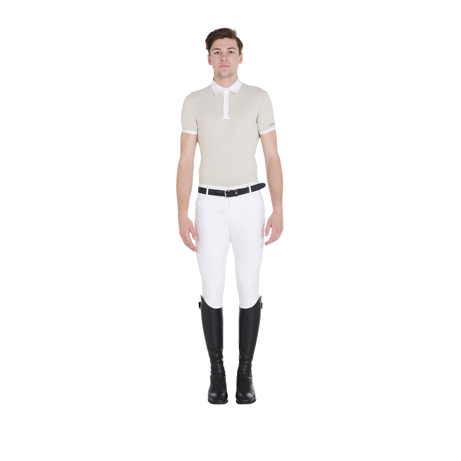 Grip Reithose Men'S Slim Fit Grip Breeches With Logo