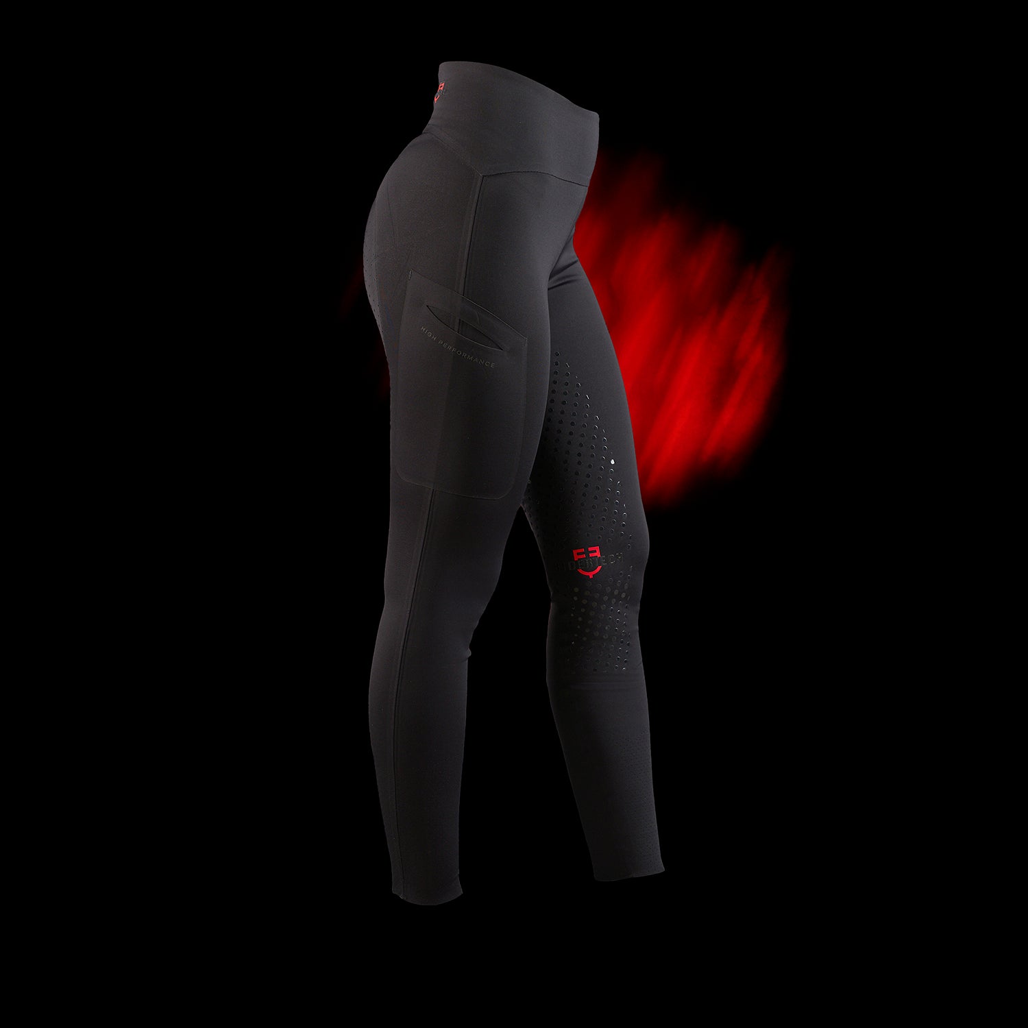 Reit Leggings Ridertechnology Women'S High Waisted Full Grip Leggings