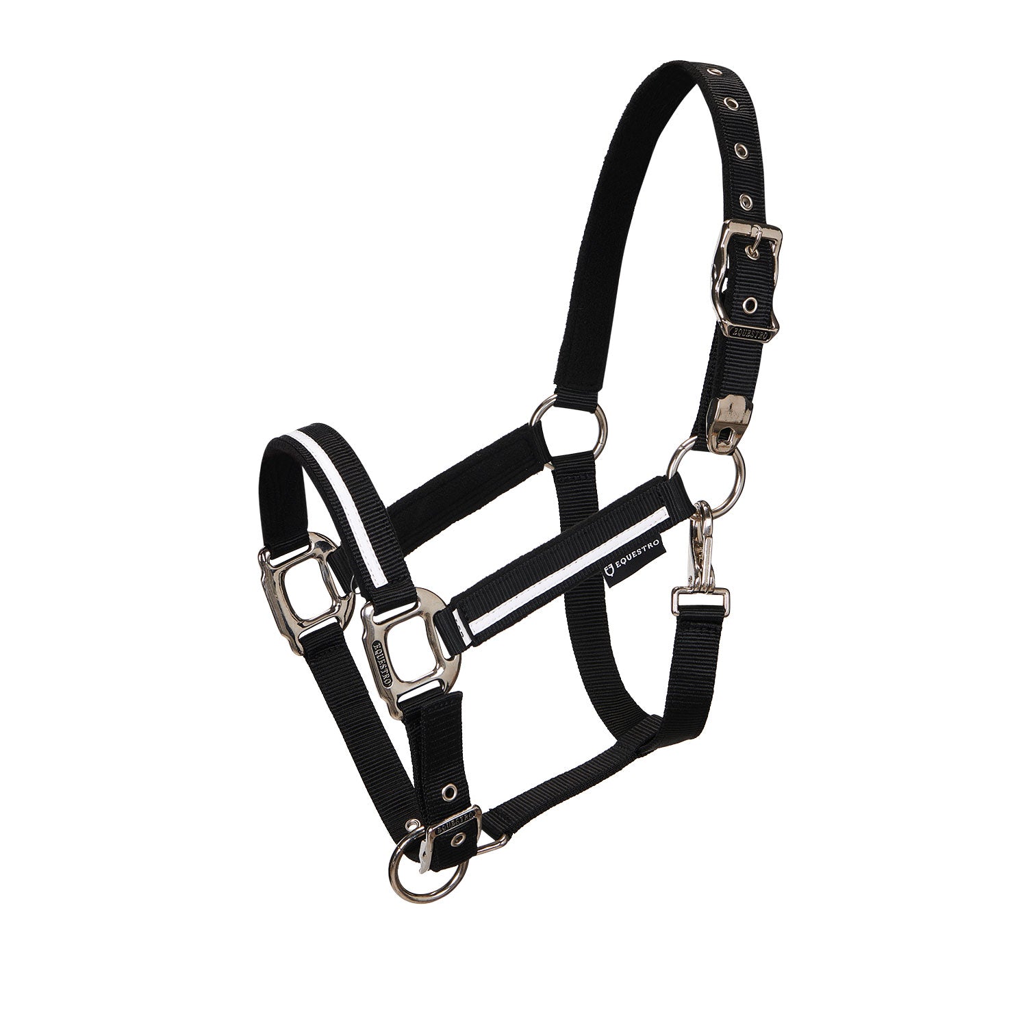 Halfter Halter With Fleece Padding And Snap Hook