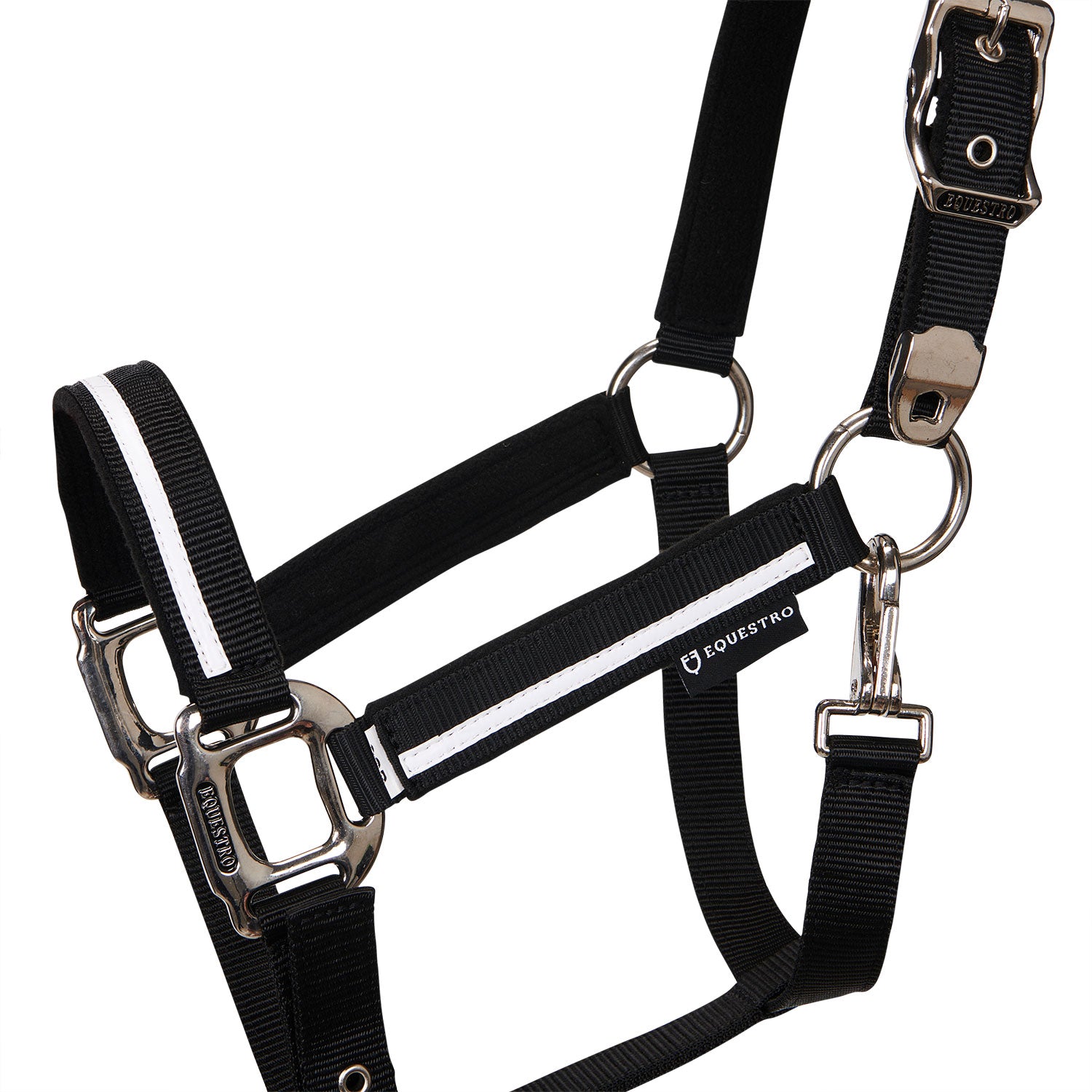 Halfter Halter With Fleece Padding And Snap Hook