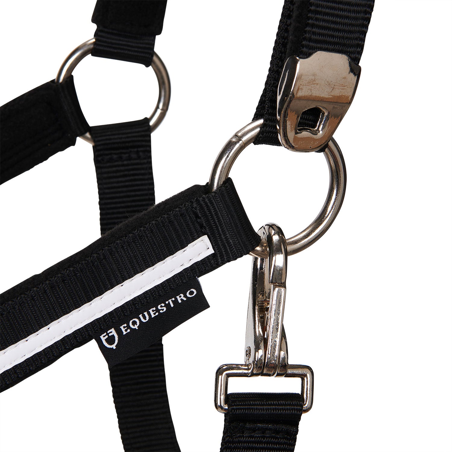 Halfter Halter With Fleece Padding And Snap Hook