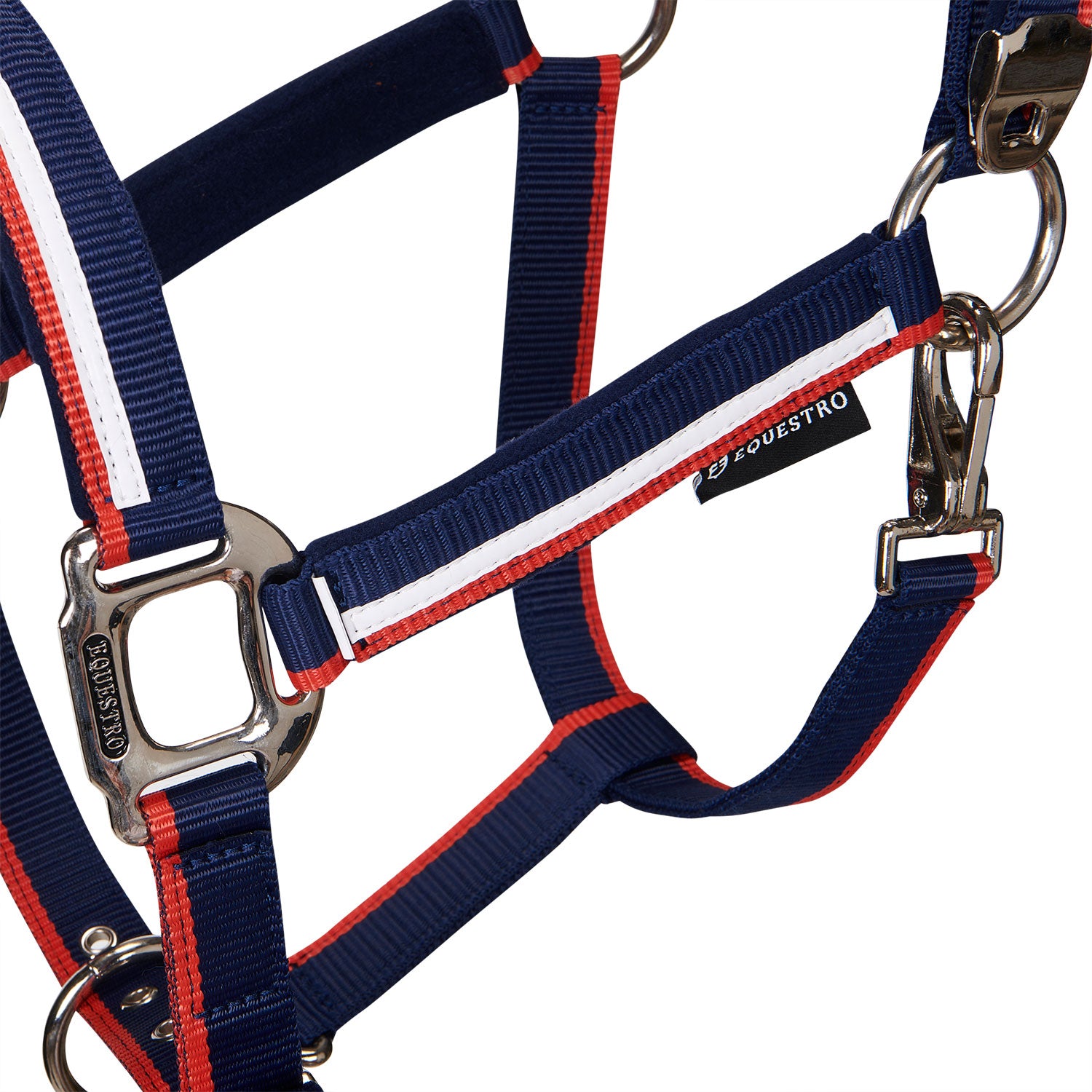 Halfter Halter With Fleece Padding And Snap Hook