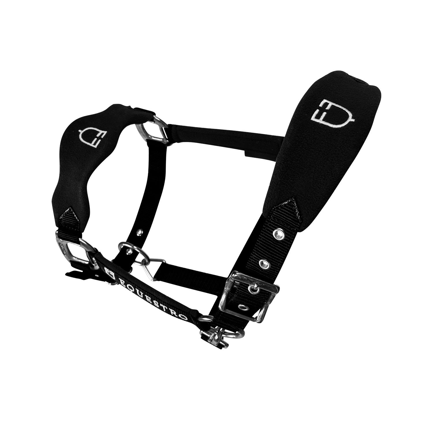 Halfter Halter With Double Adjustment And Lead Rope