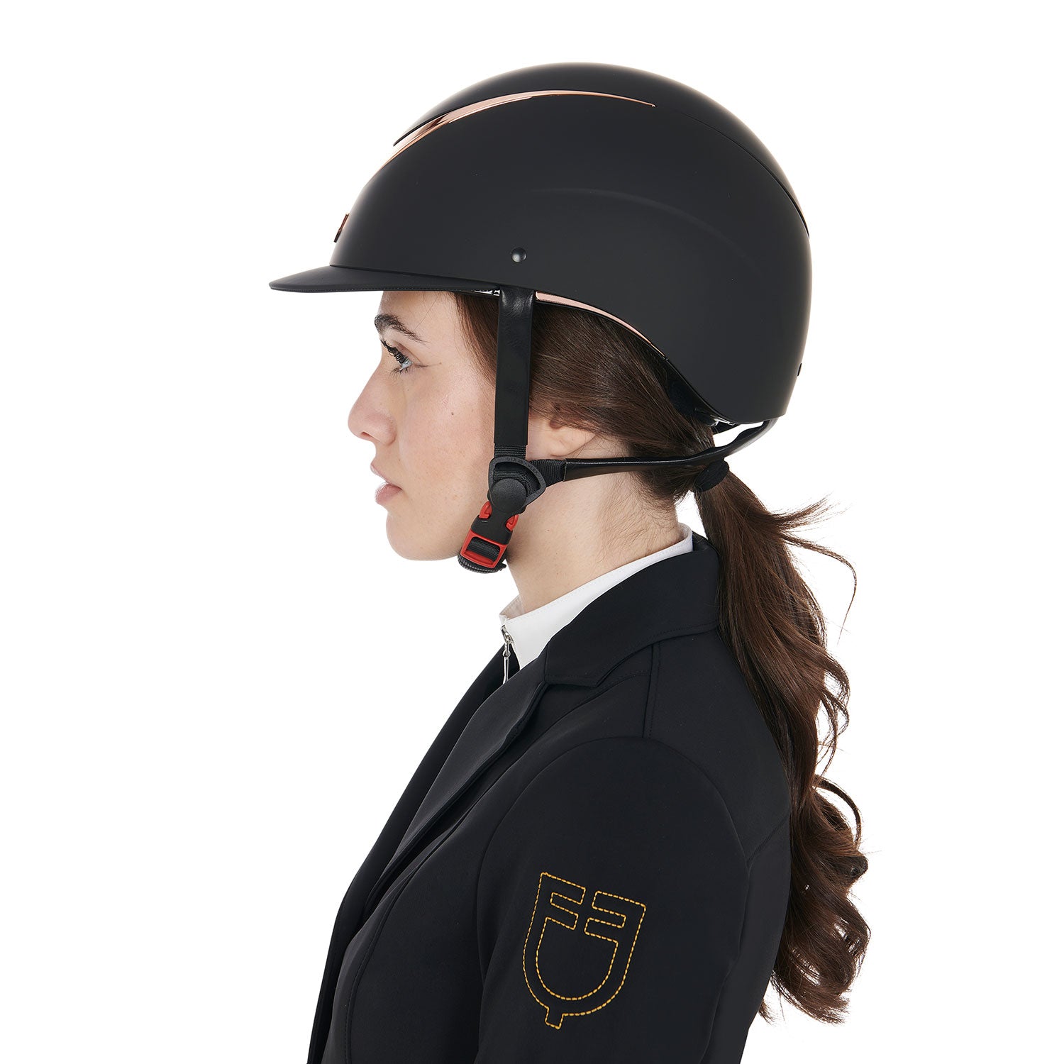 Reithelm Unisex Helmet With Shiny Frame