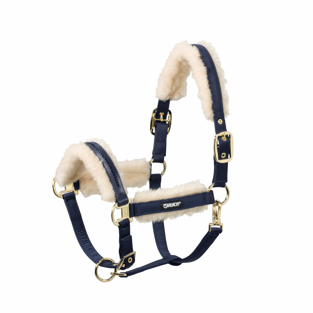 Headcollar DoublePin Evo Wool Basics 24