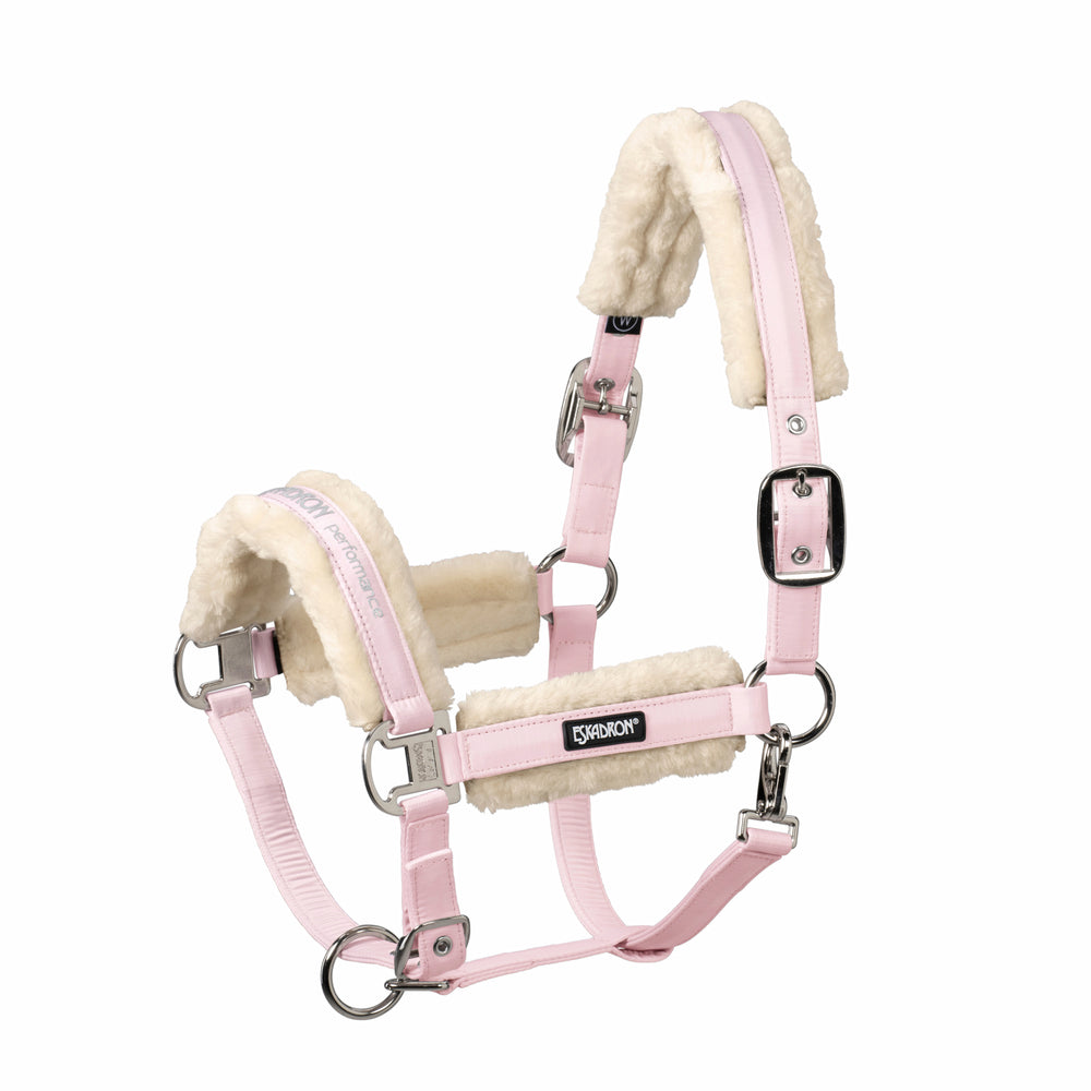 Headcollar FAUX FUR DOUBLE PIN Basics 24