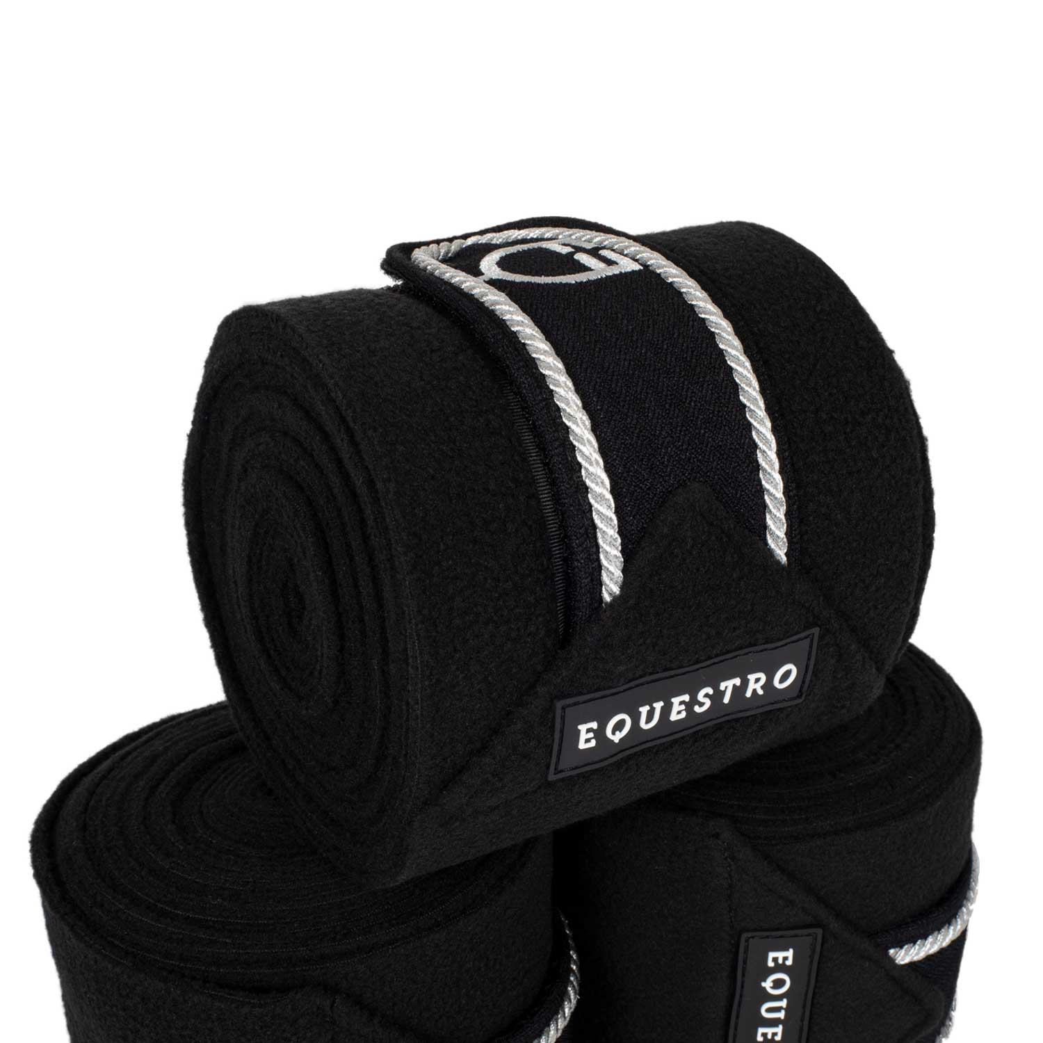 Bandagen Fleece Pony Bandages With Embroidered Logo