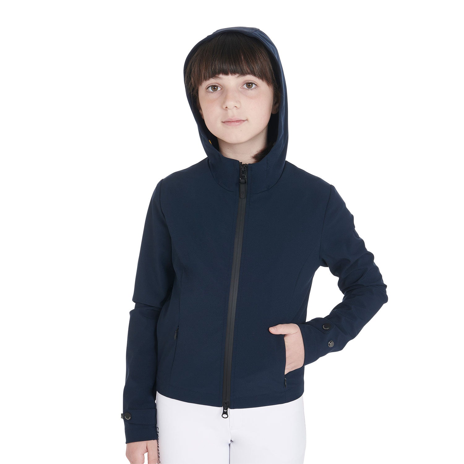 Jacke Kids' Slim Fit Softshell Jacket In Technical Fabric