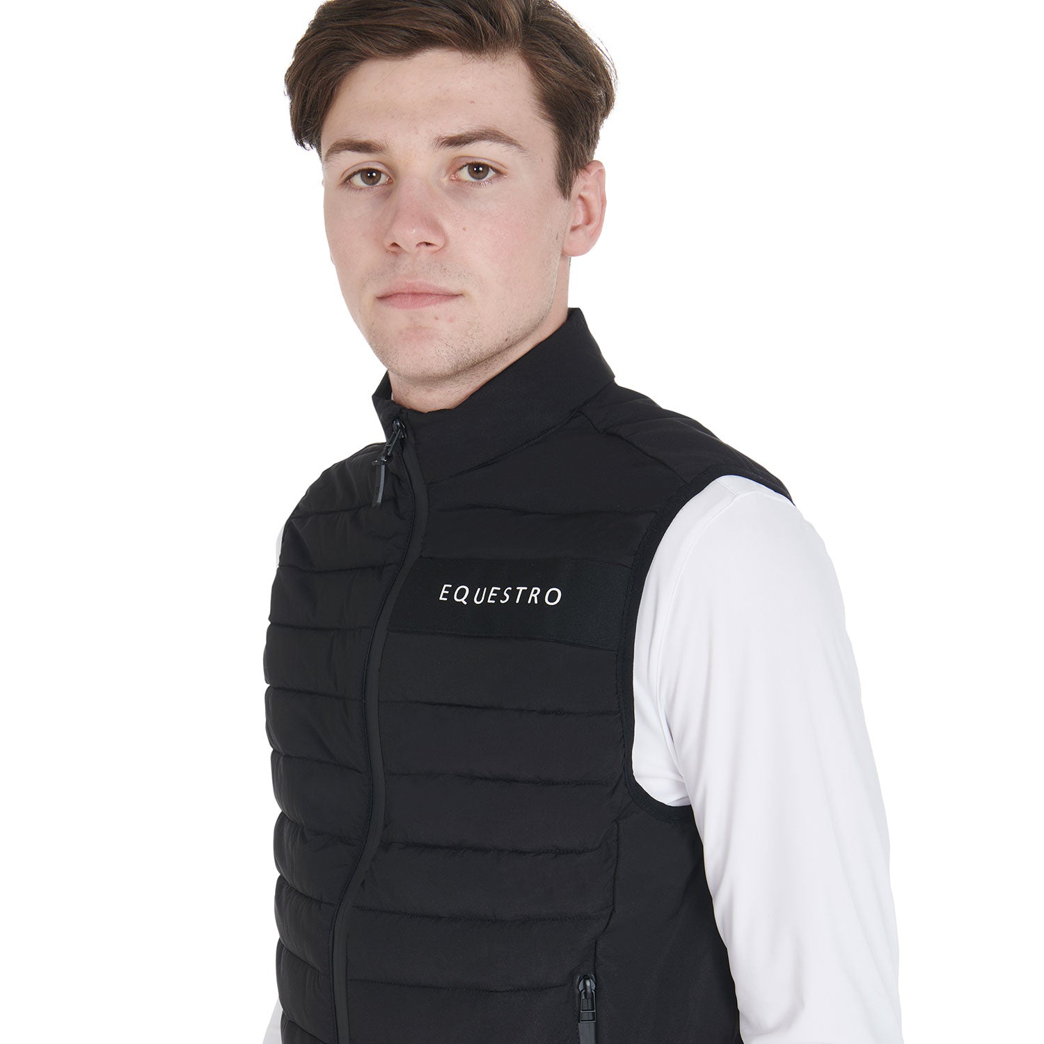 Weste Men'S Vest In Windproof Technical Fabric