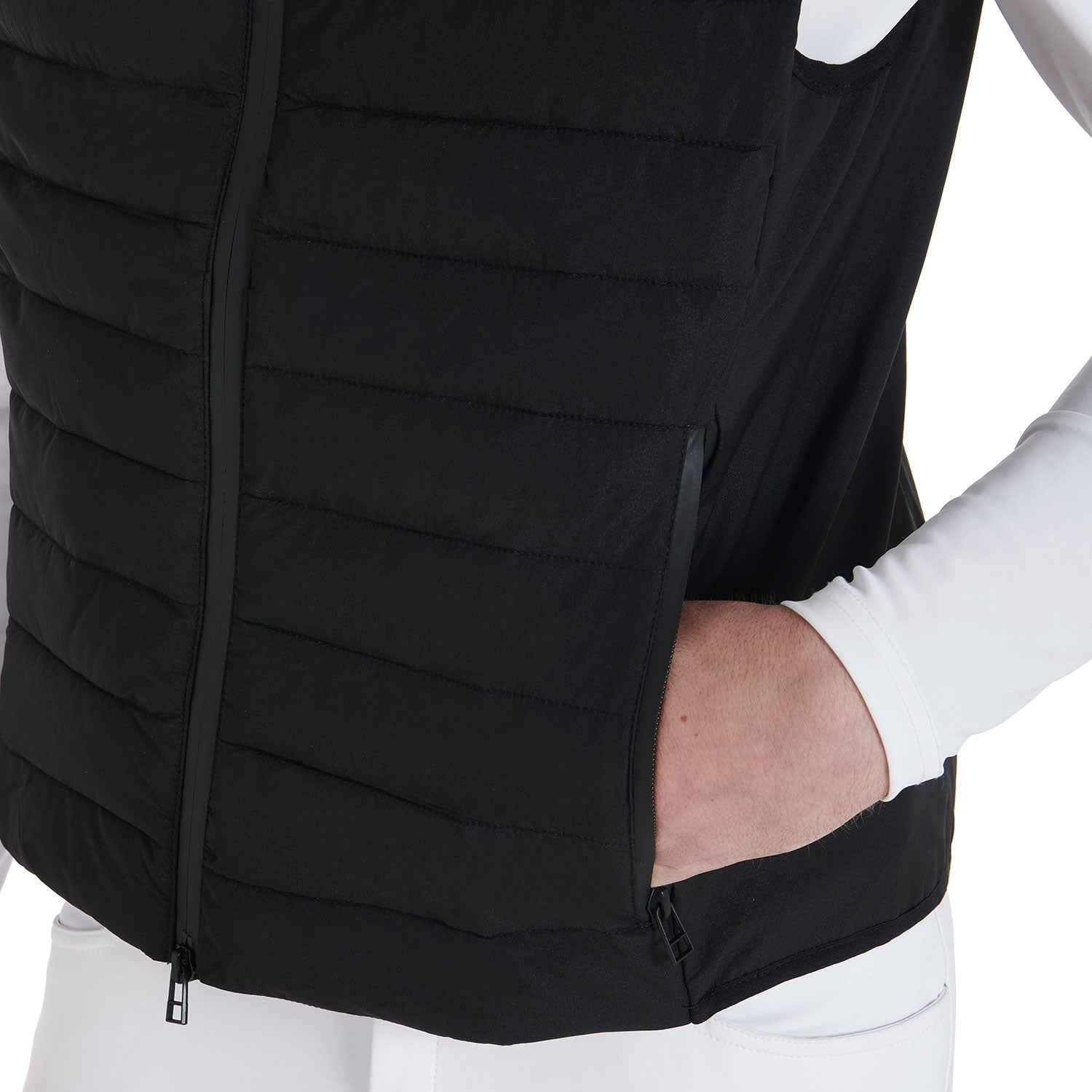 Weste Men'S Vest In Windproof Technical Fabric