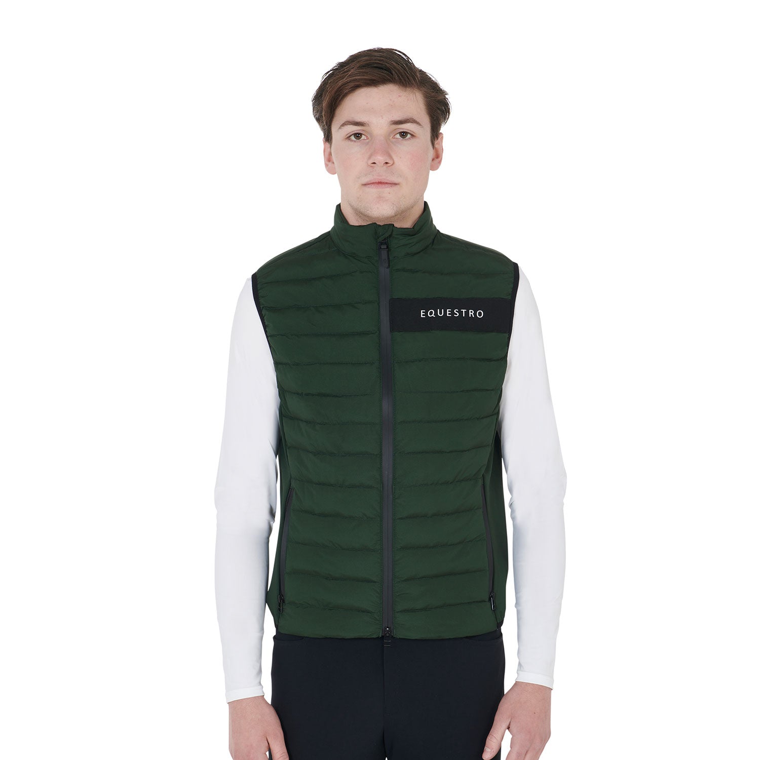 Weste Men'S Vest In Windproof Technical Fabric