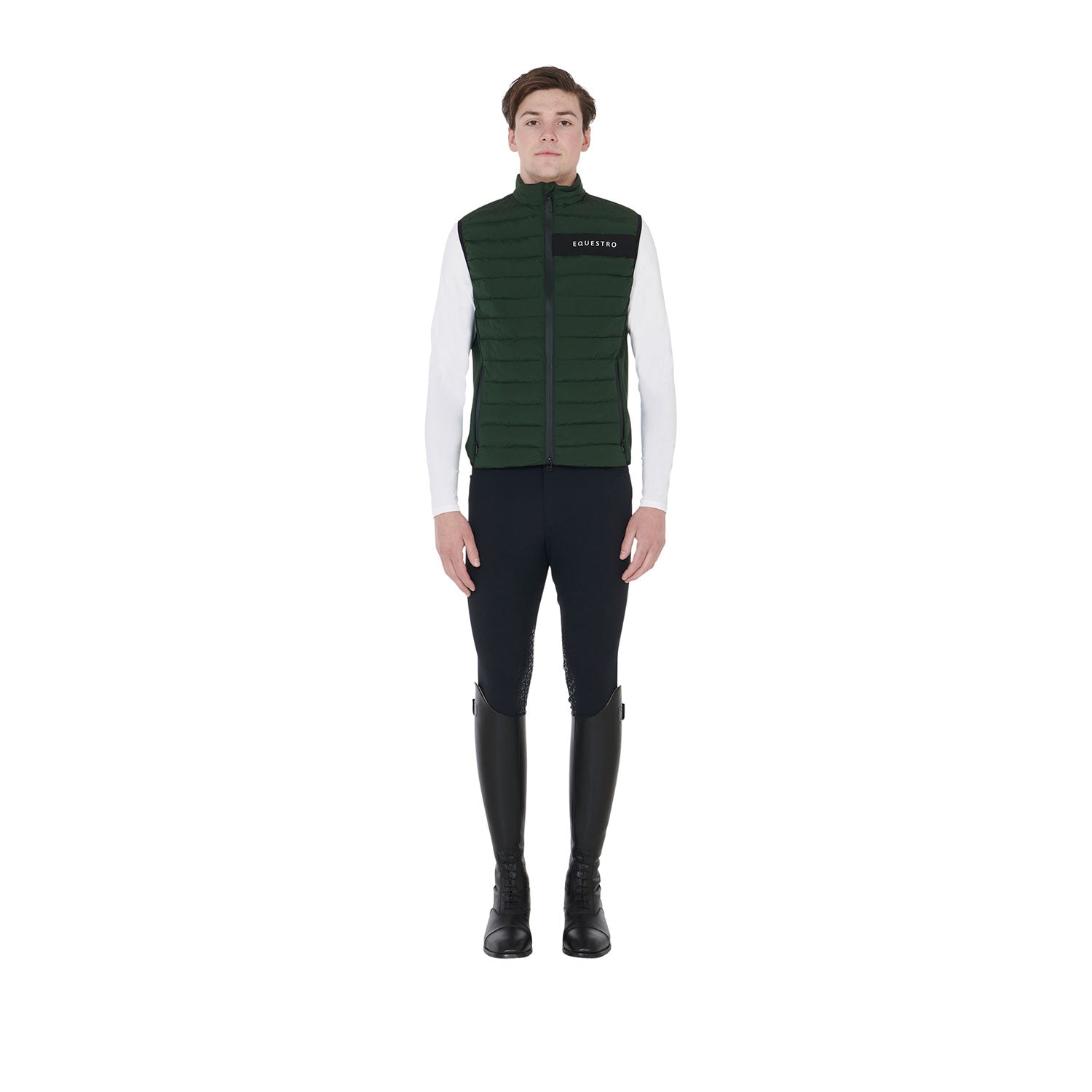 Weste Men'S Vest In Windproof Technical Fabric