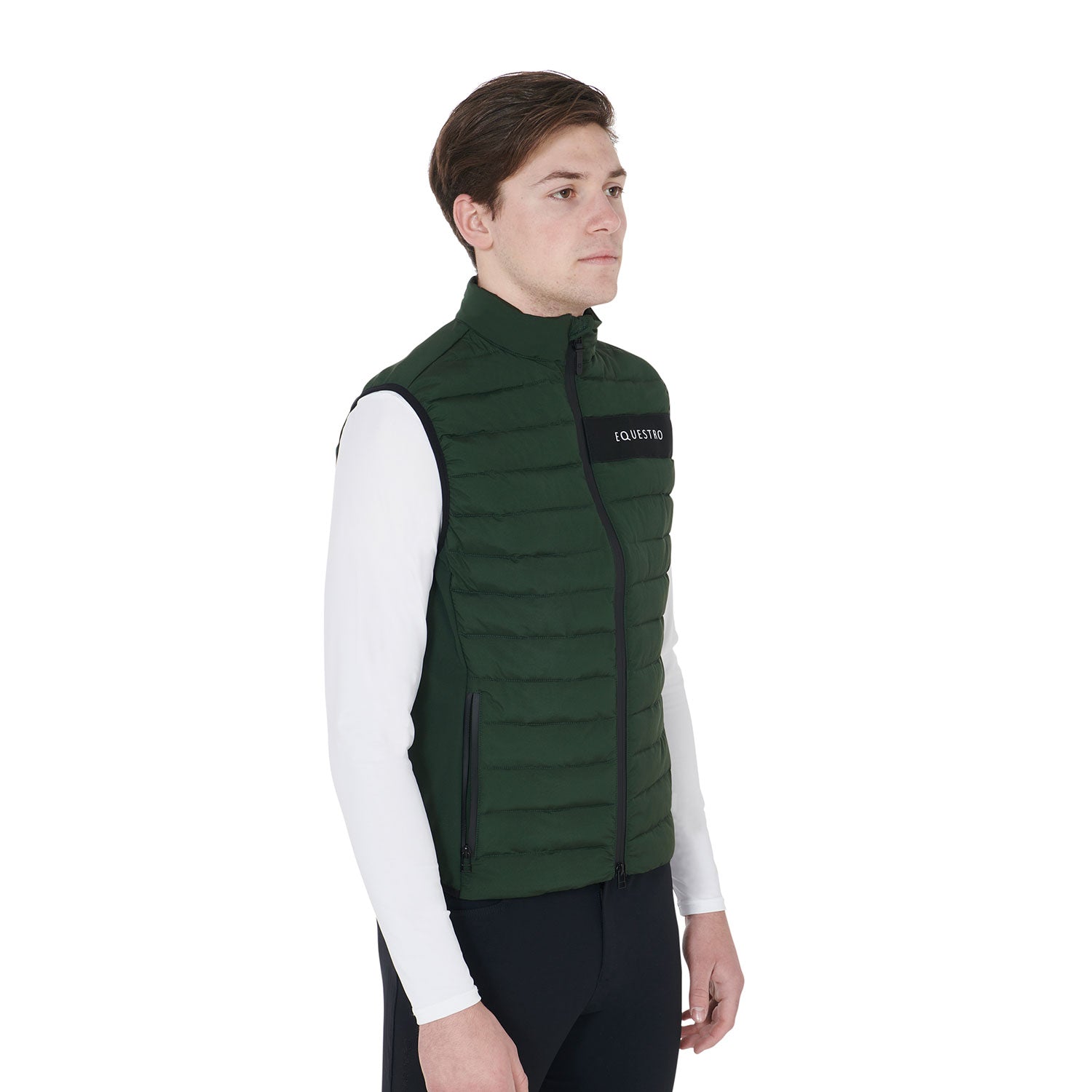 Weste Men'S Vest In Windproof Technical Fabric