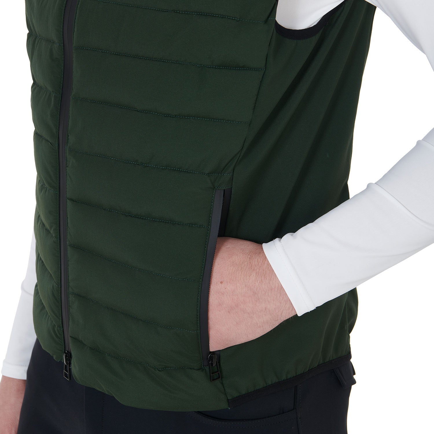 Weste Men'S Vest In Windproof Technical Fabric