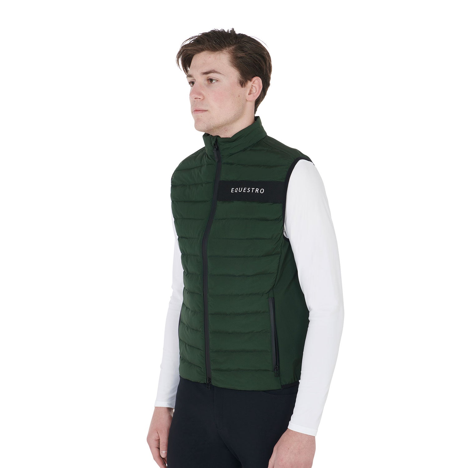 Weste Men'S Vest In Windproof Technical Fabric