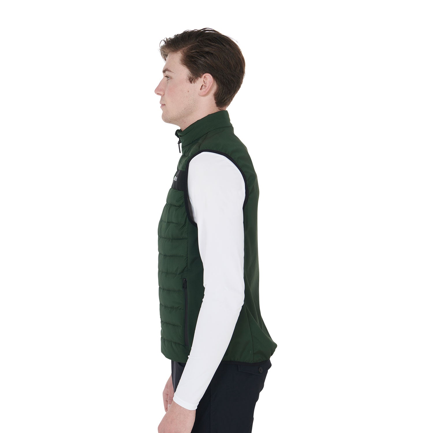 Weste Men'S Vest In Windproof Technical Fabric