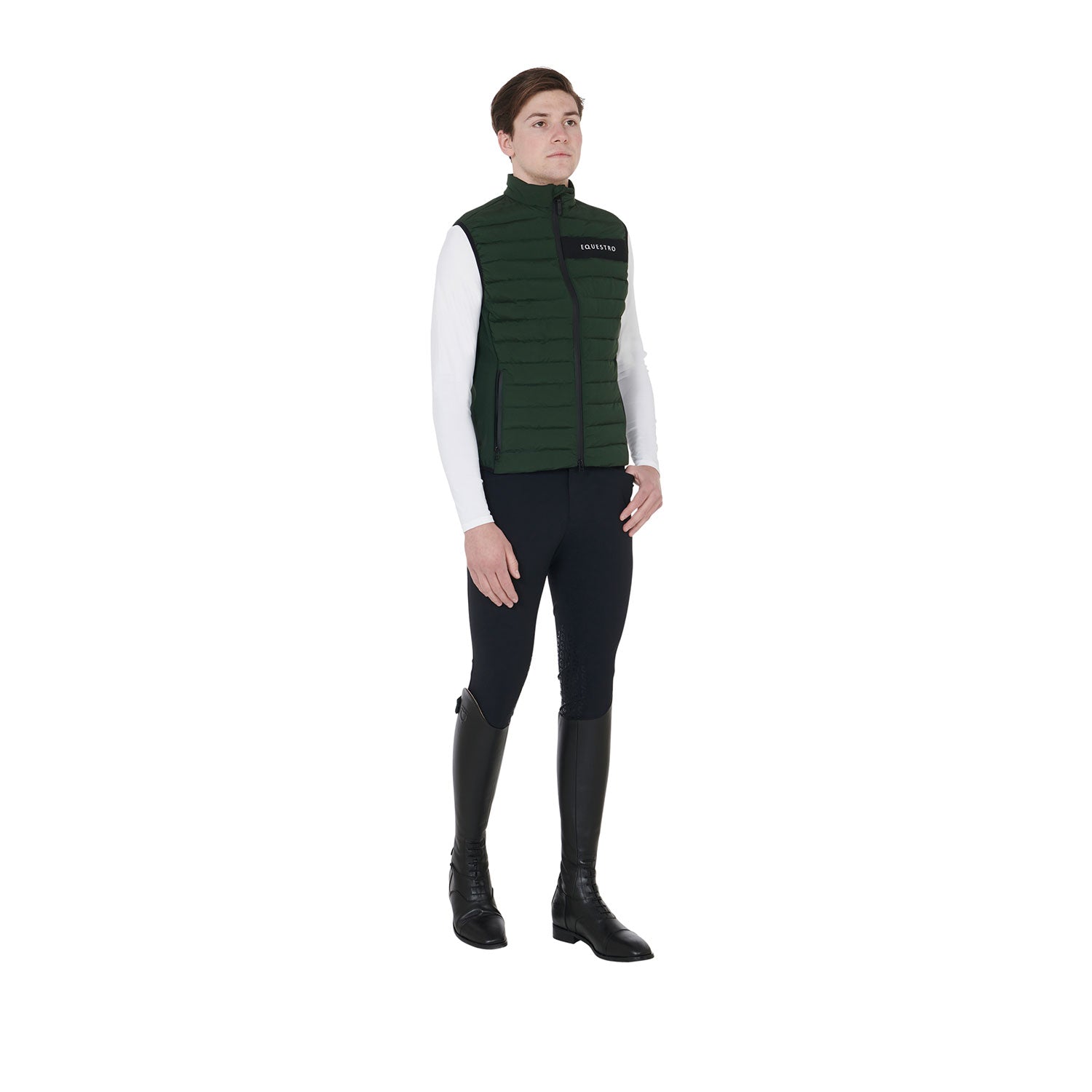 Weste Men'S Vest In Windproof Technical Fabric