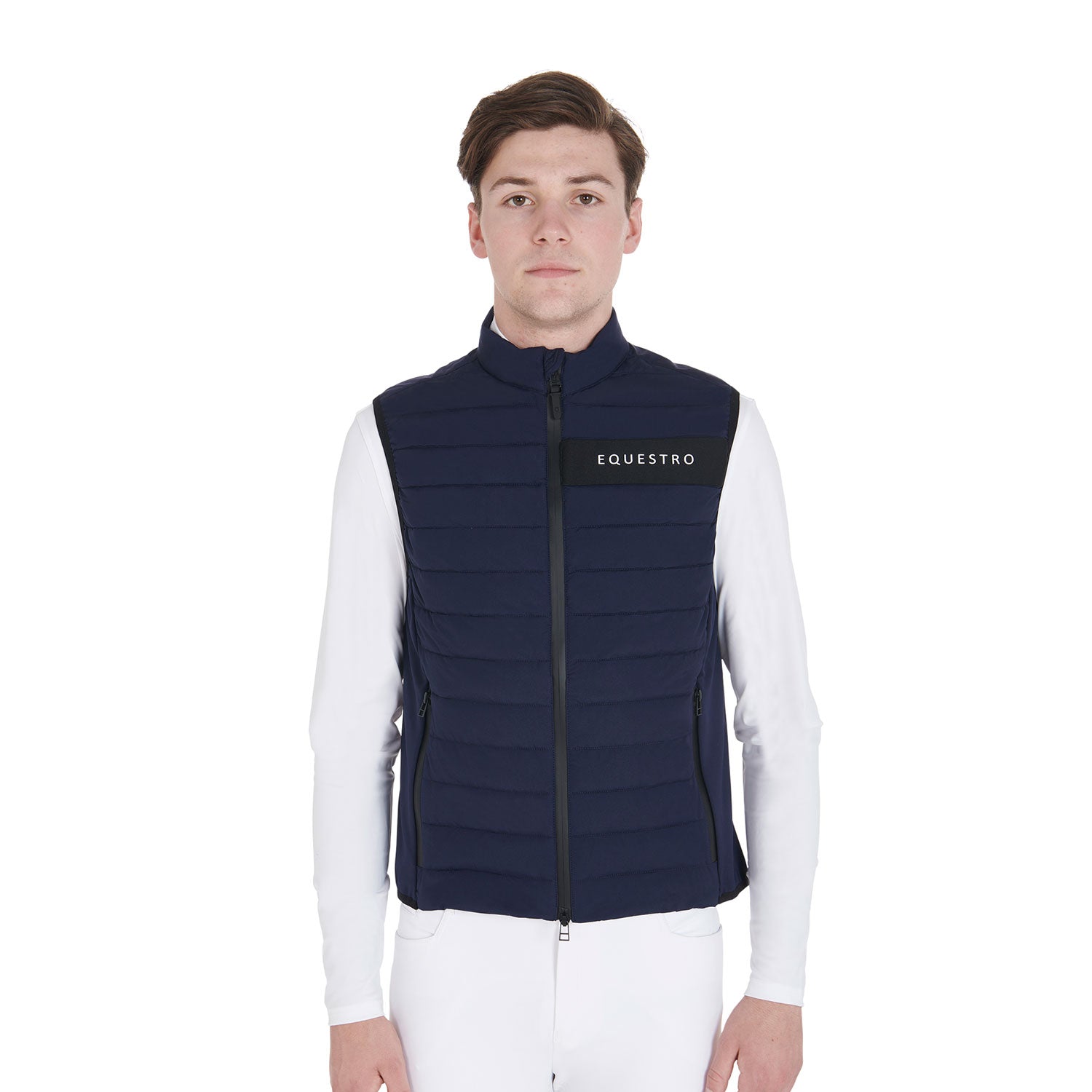 Weste Men'S Vest In Windproof Technical Fabric