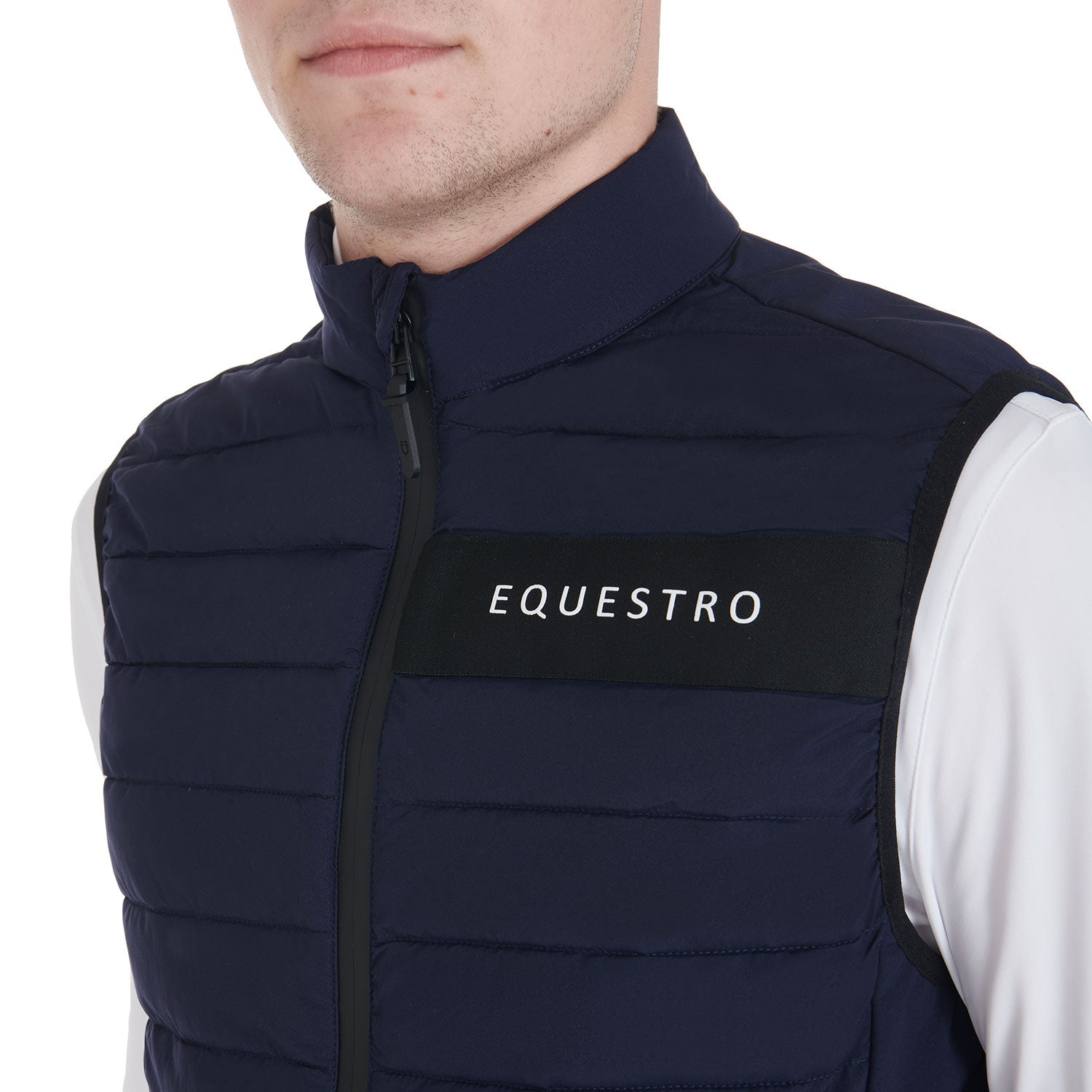 Weste Men'S Vest In Windproof Technical Fabric