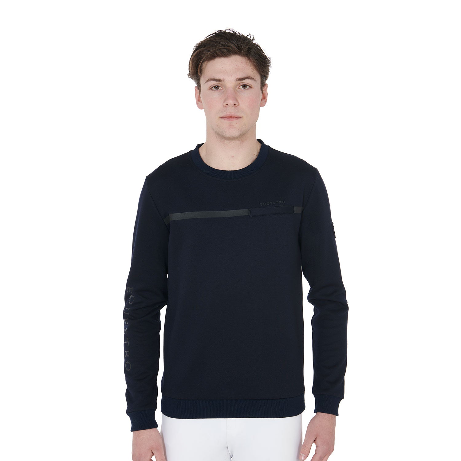 Pullover Men'S Interlock Crewneck Sweatshirt