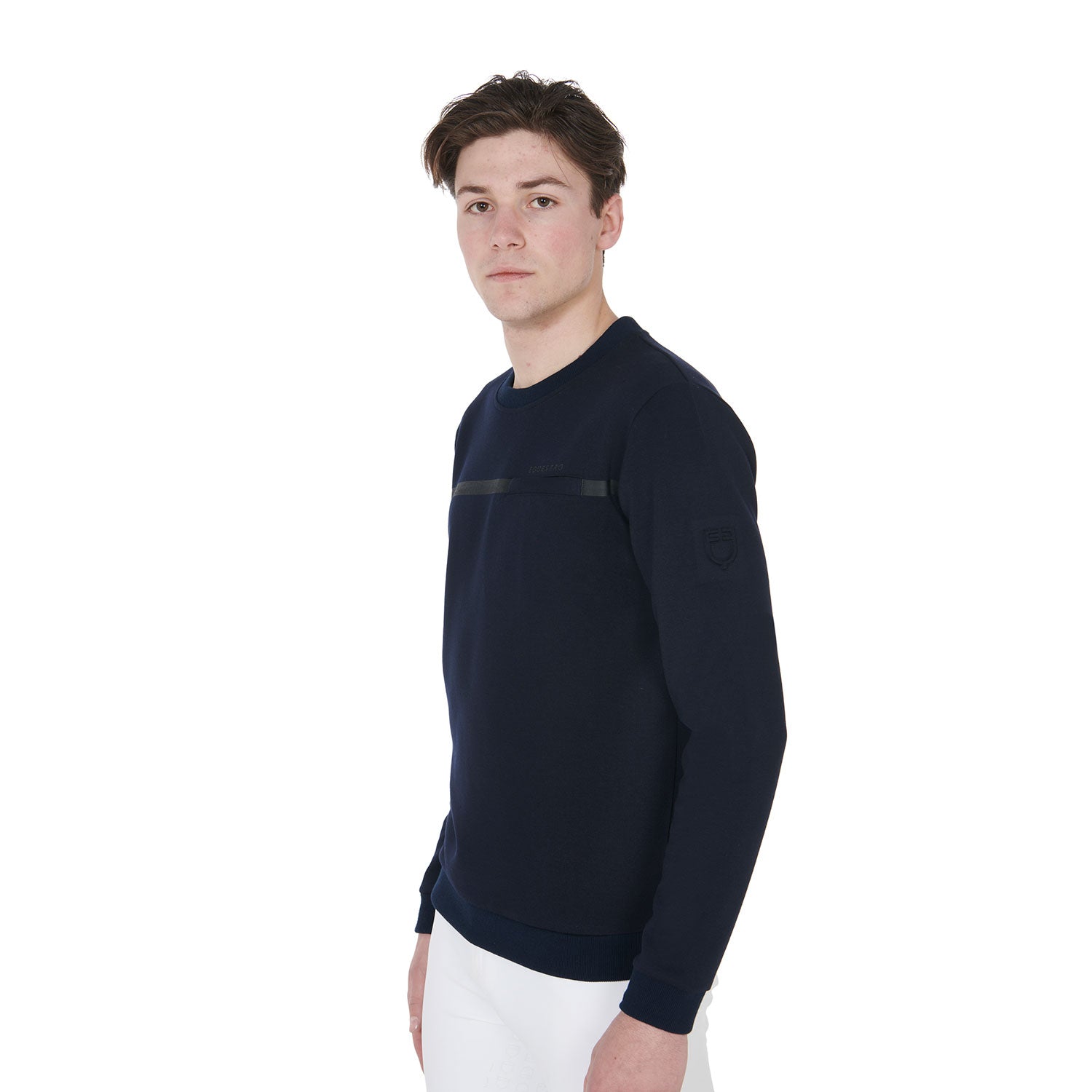 Pullover Men'S Interlock Crewneck Sweatshirt