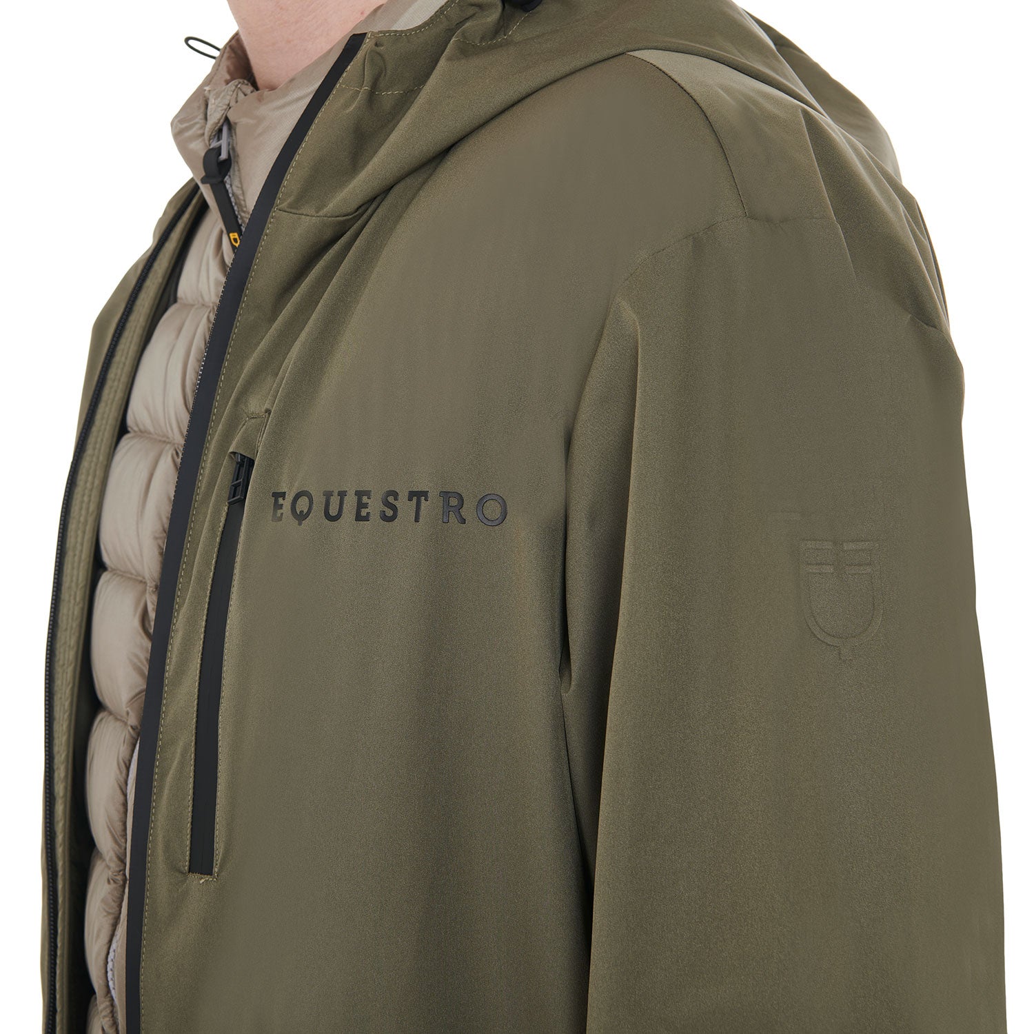 Veste veste étanche pour hommes en tissu technique