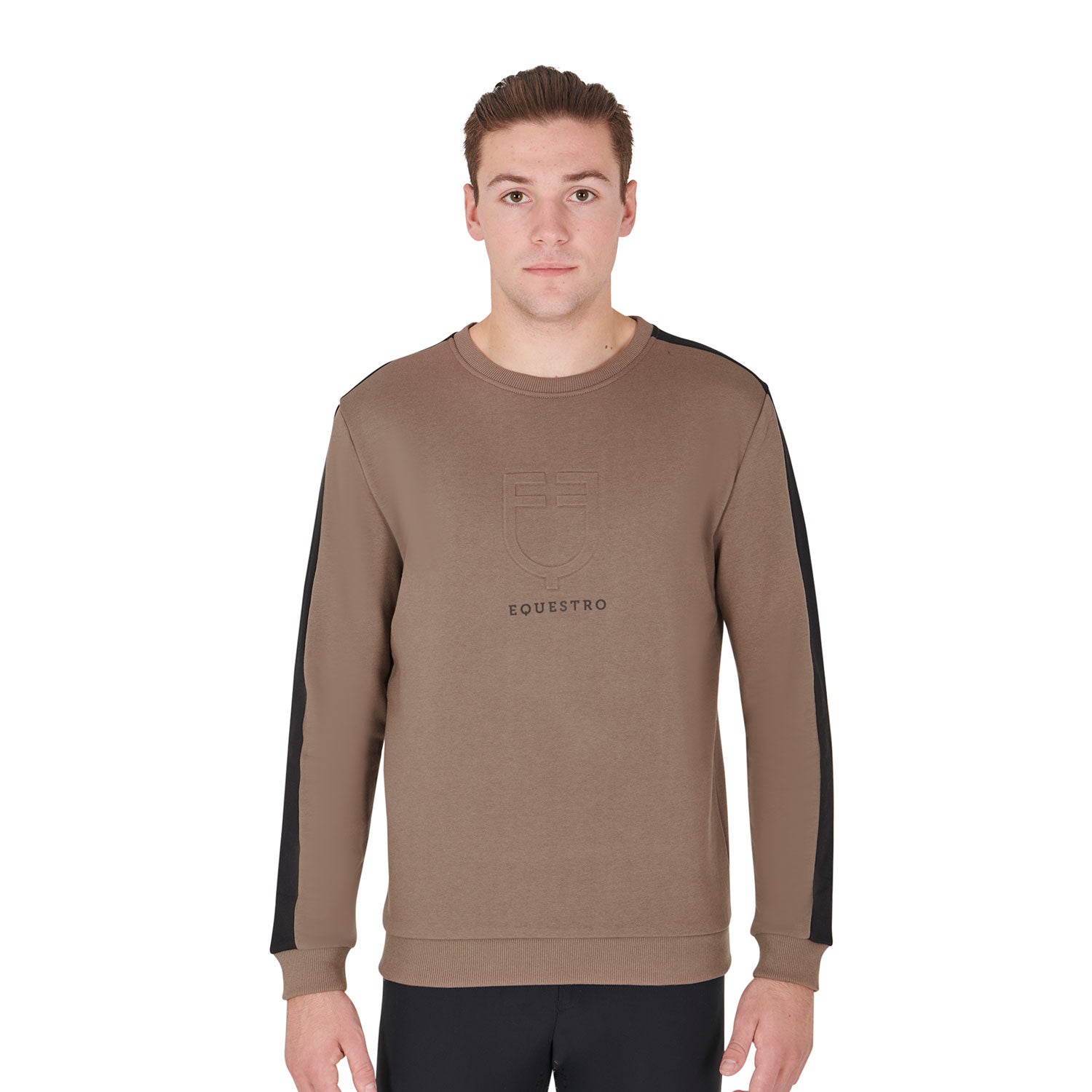 Sweater Men'S Cotton Sweatshirt With Logo