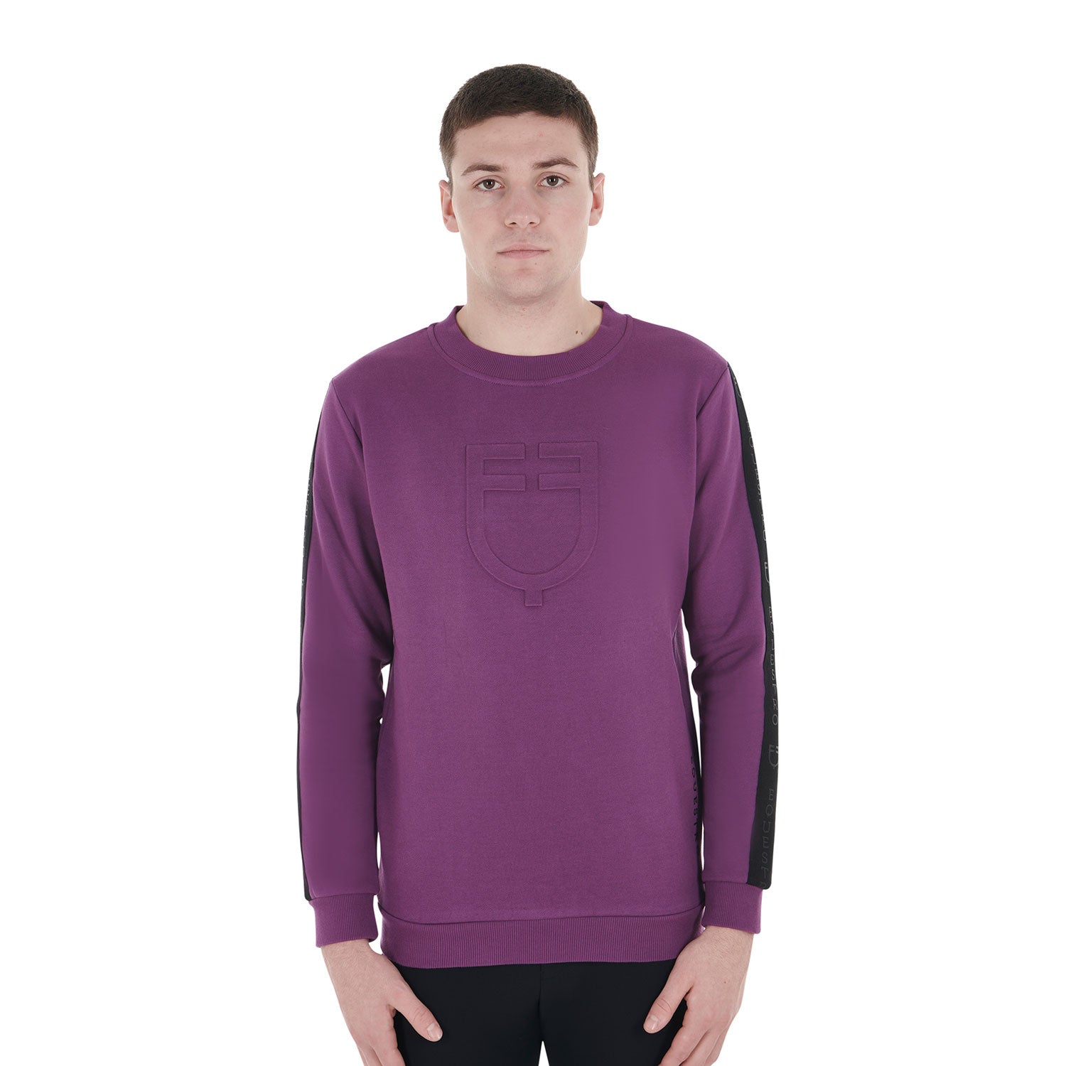 Sweater Men'S Cotton Sweatshirt With Logo