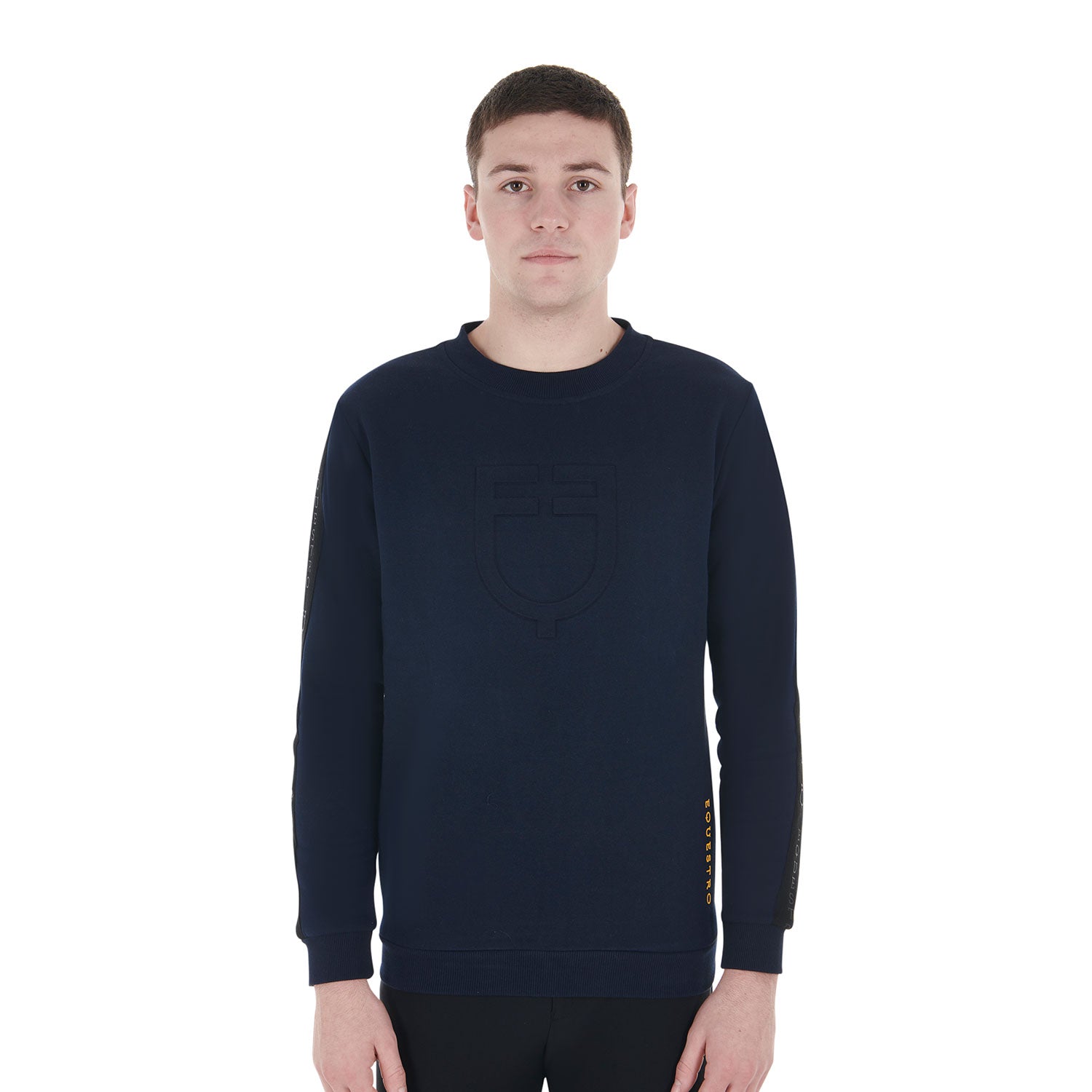 Sweater Men'S Cotton Sweatshirt With Logo