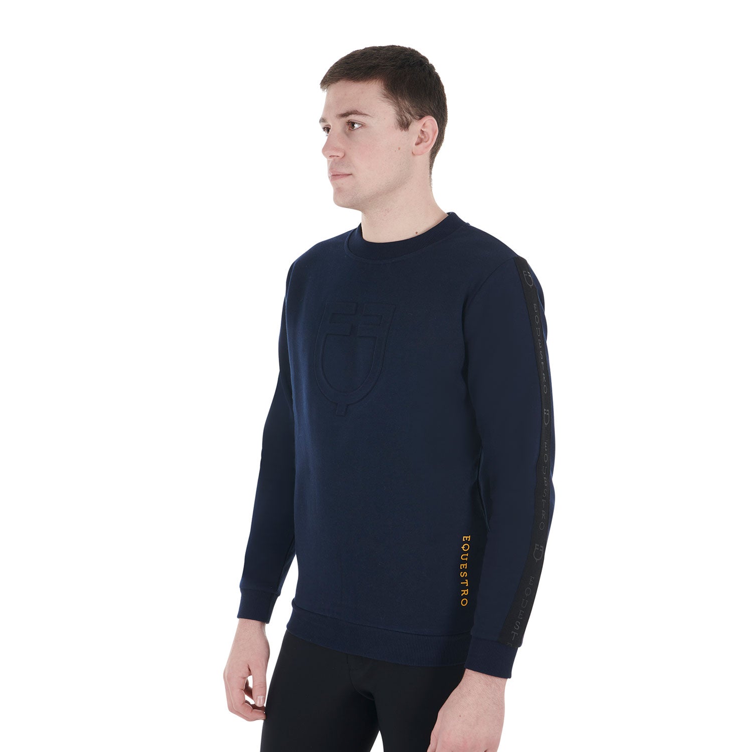 Sweater Men'S Cotton Sweatshirt With Logo