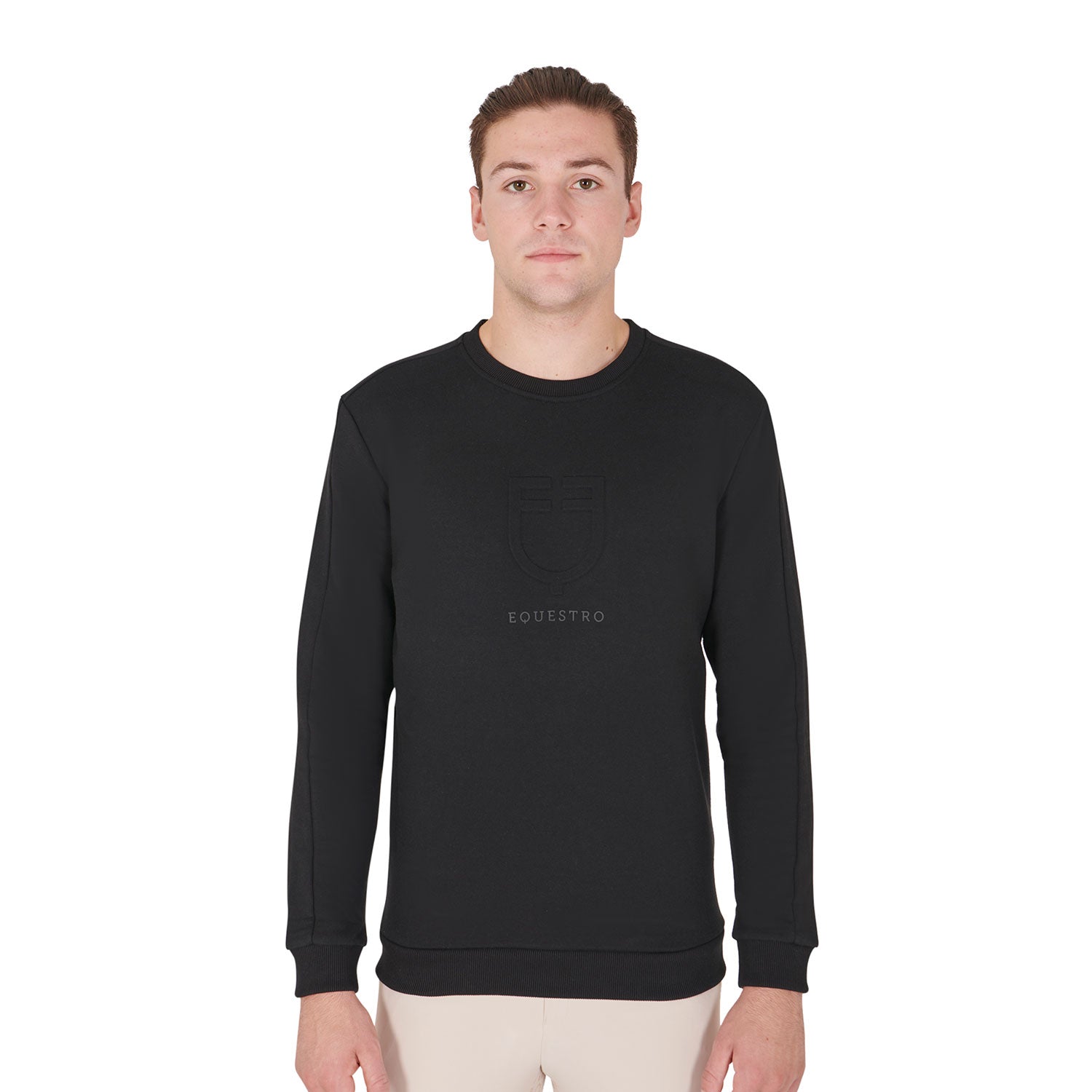 Sweater Men'S Cotton Sweatshirt With Logo