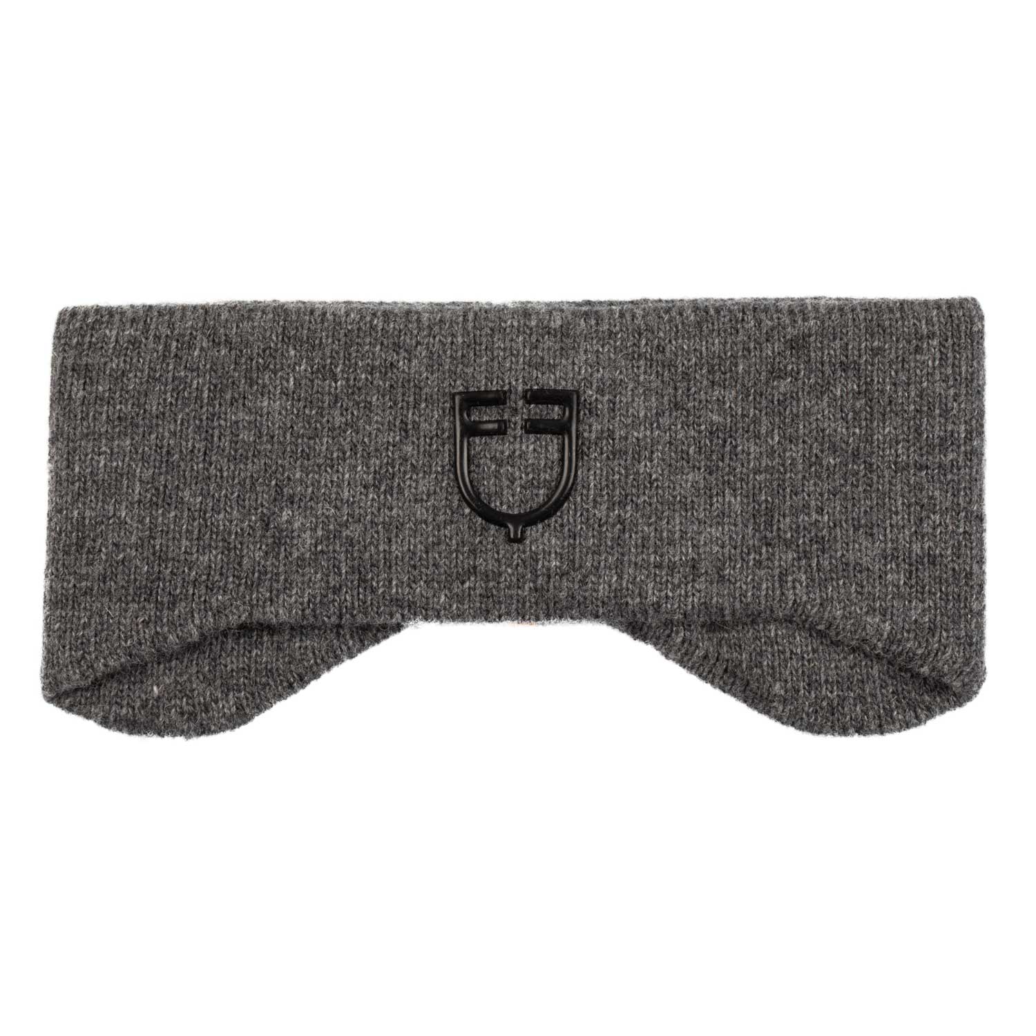 Stirnband Unisex Ribbed Wool Earmuff Headband With Logo