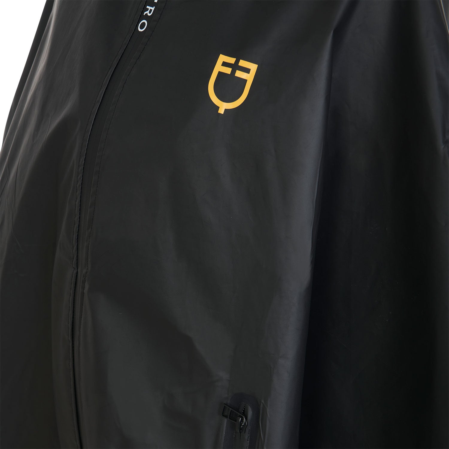 Women's raincoat poncho - Unisize / Black