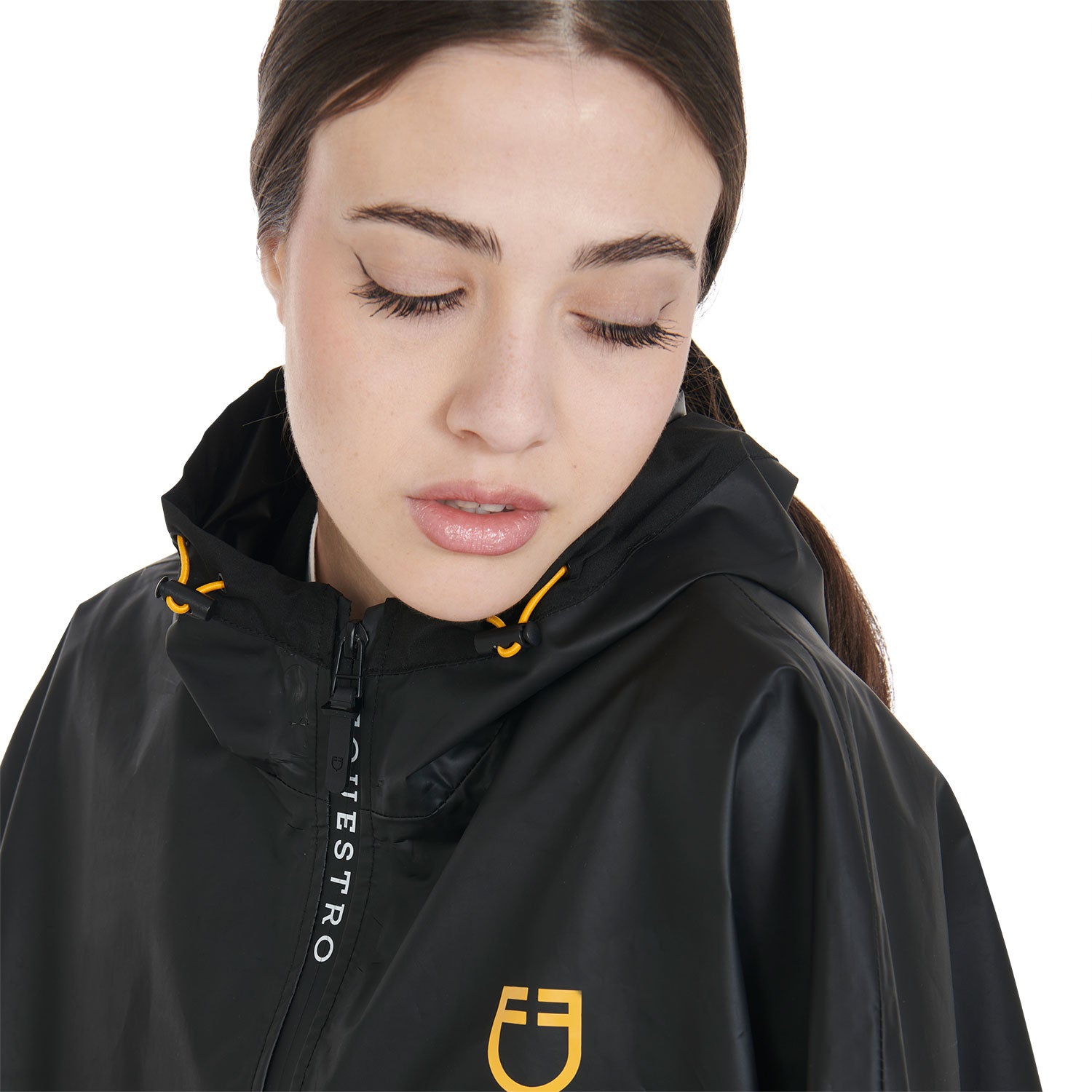 Manteau de pluie Poncho femme - Unisize / Black