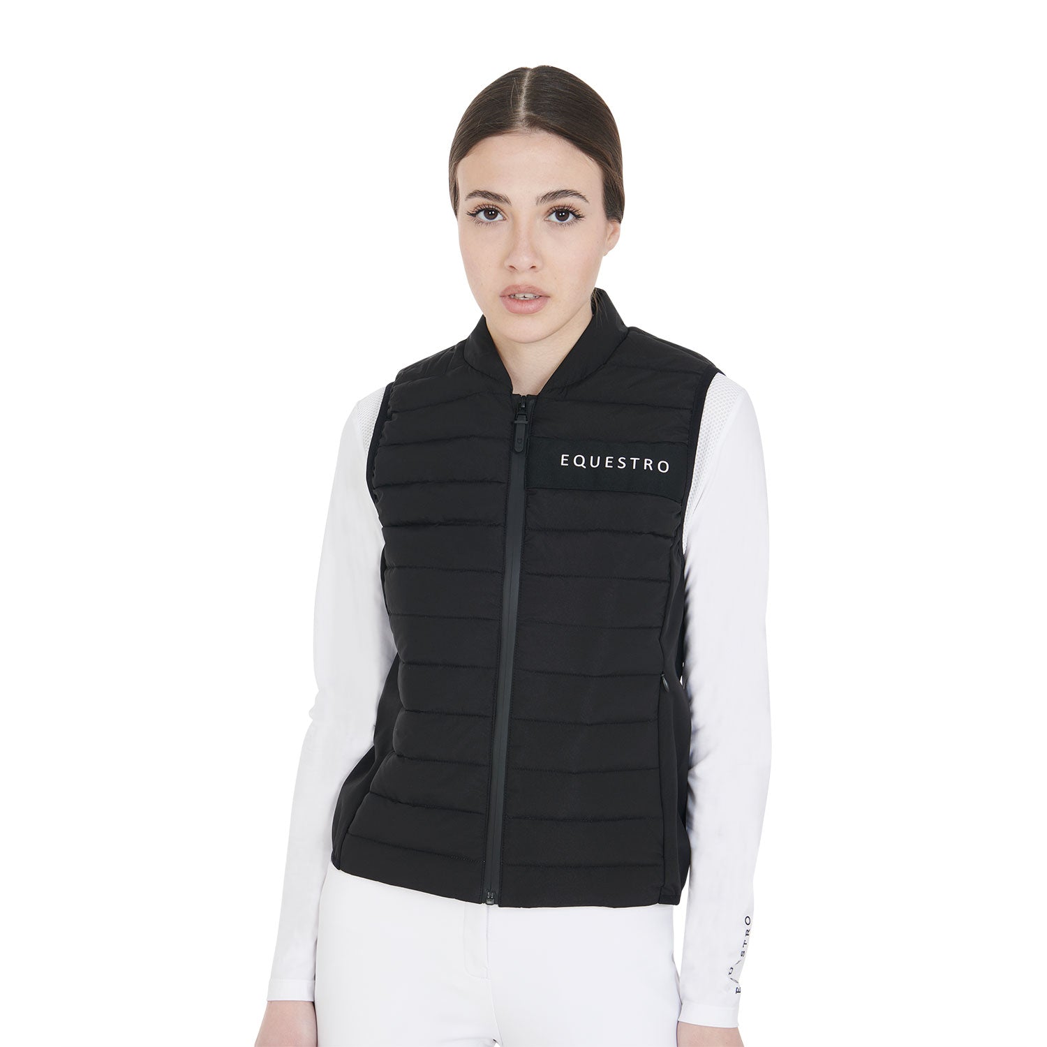 Weste Women'S Vest In Windproof Technical Fabric