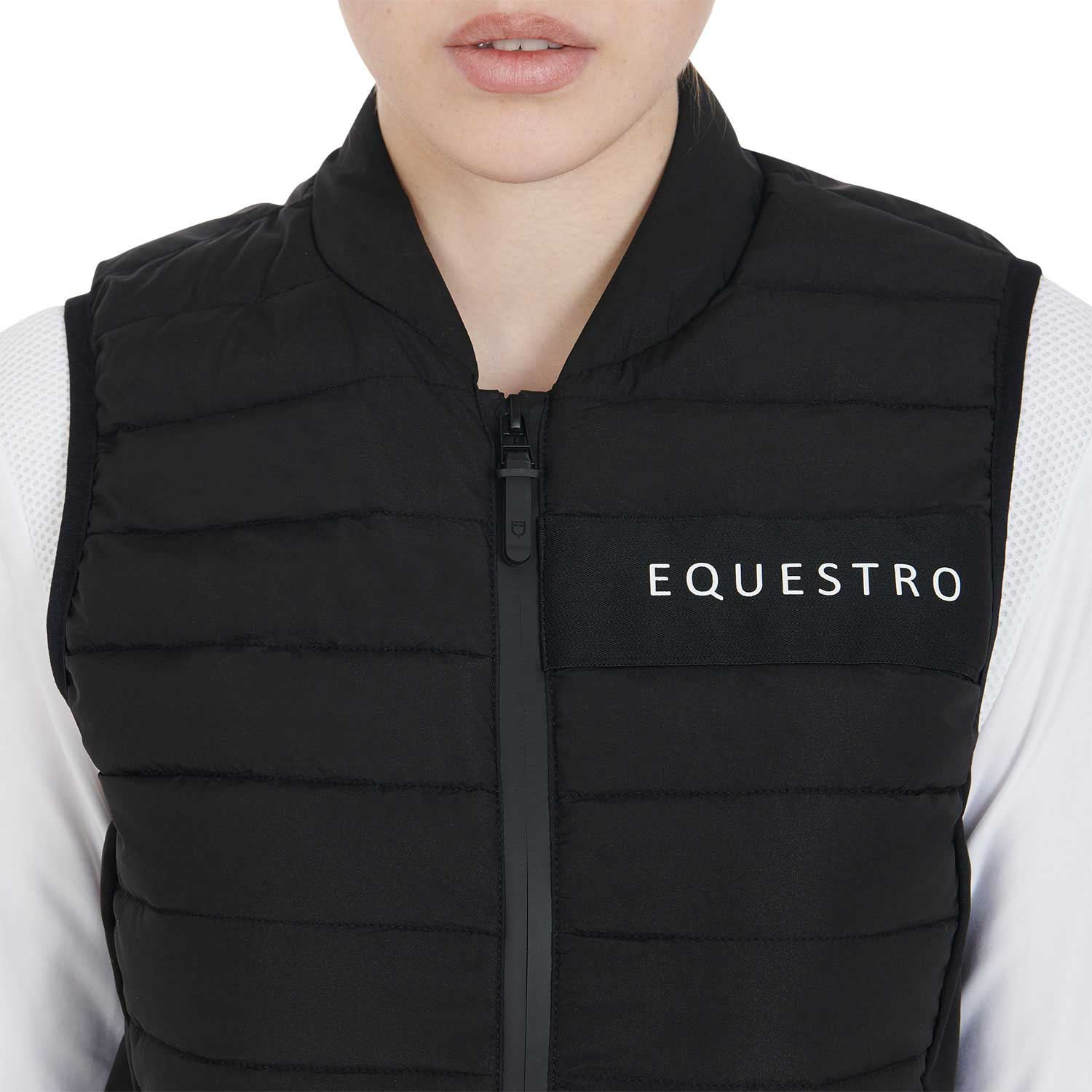 Weste Women'S Vest In Windproof Technical Fabric