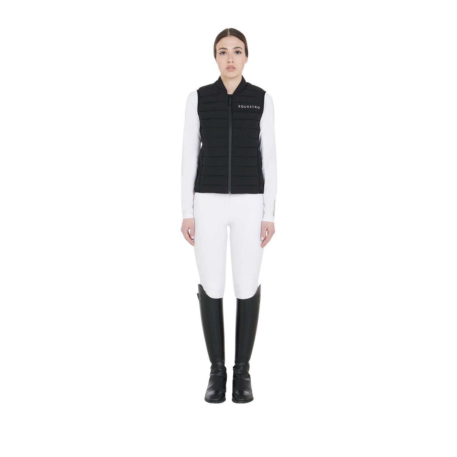 Weste Women'S Vest In Windproof Technical Fabric