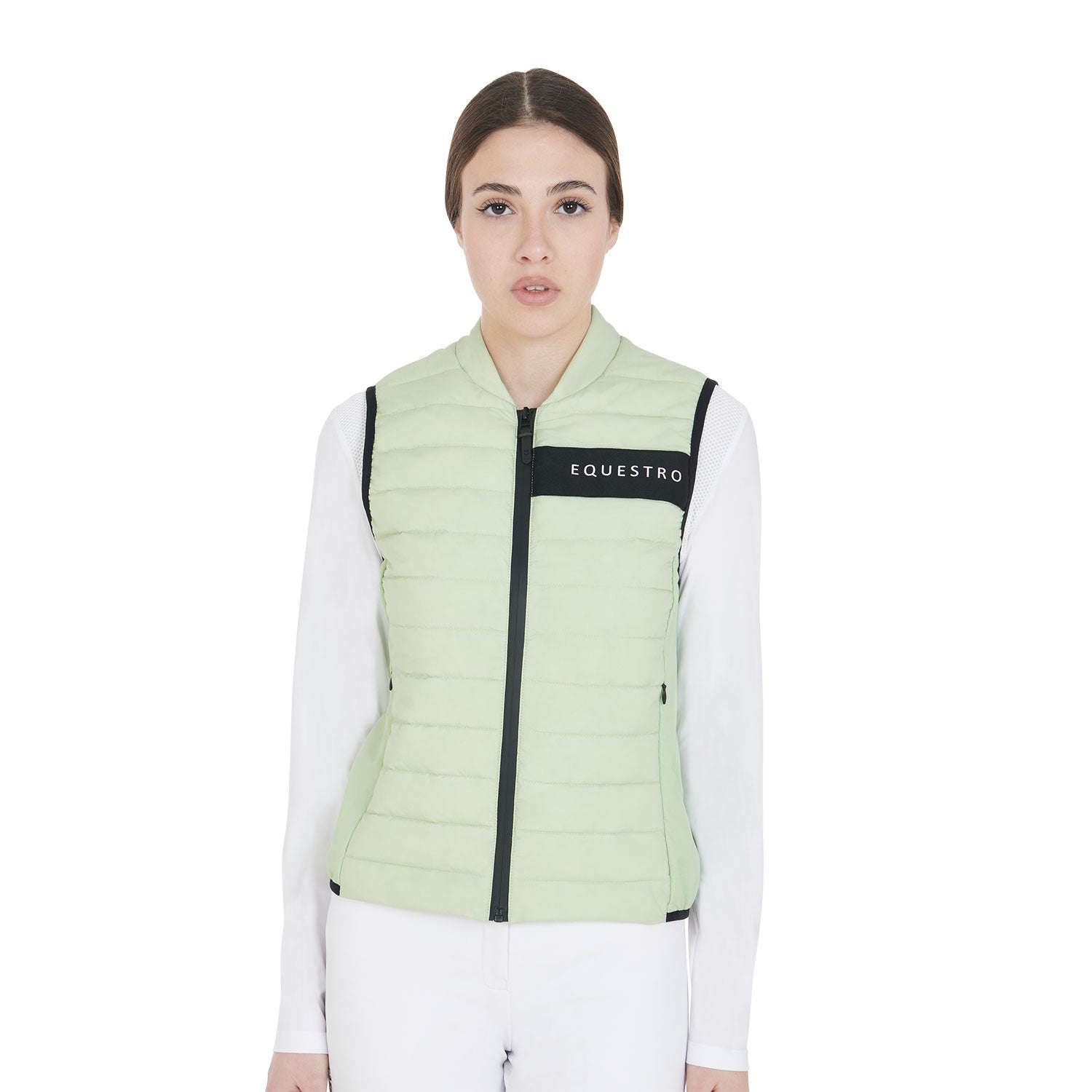 Weste Women'S Vest In Windproof Technical Fabric