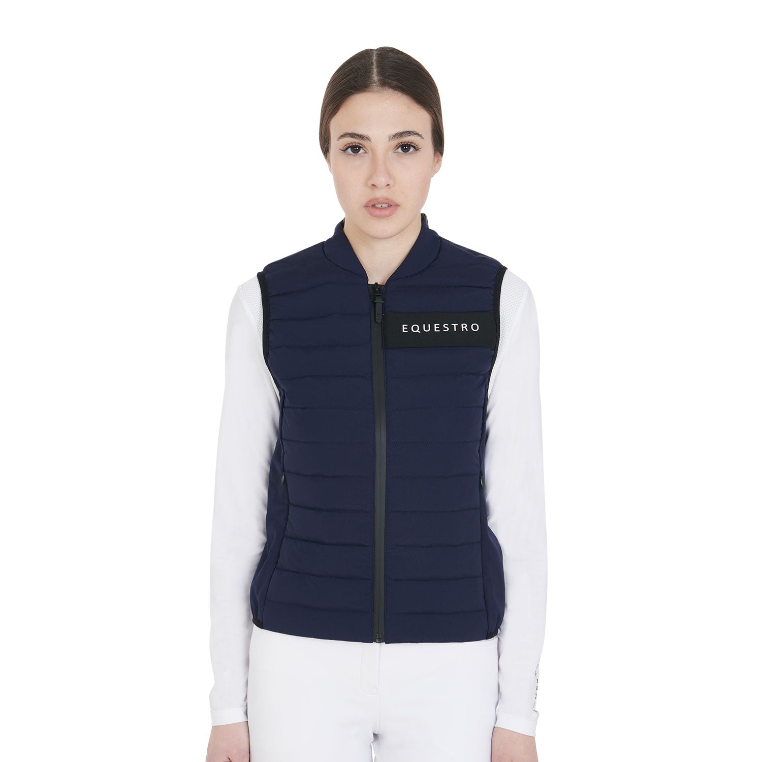 Weste Women'S Vest In Windproof Technical Fabric