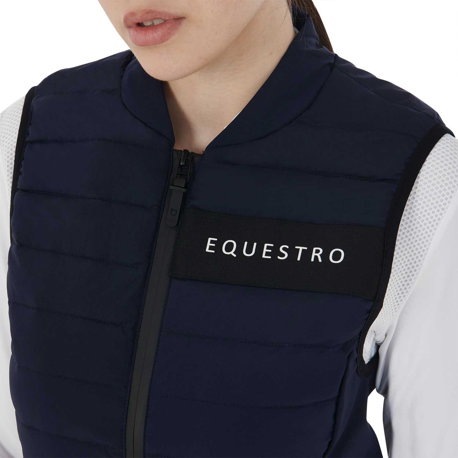 Weste Women'S Vest In Windproof Technical Fabric