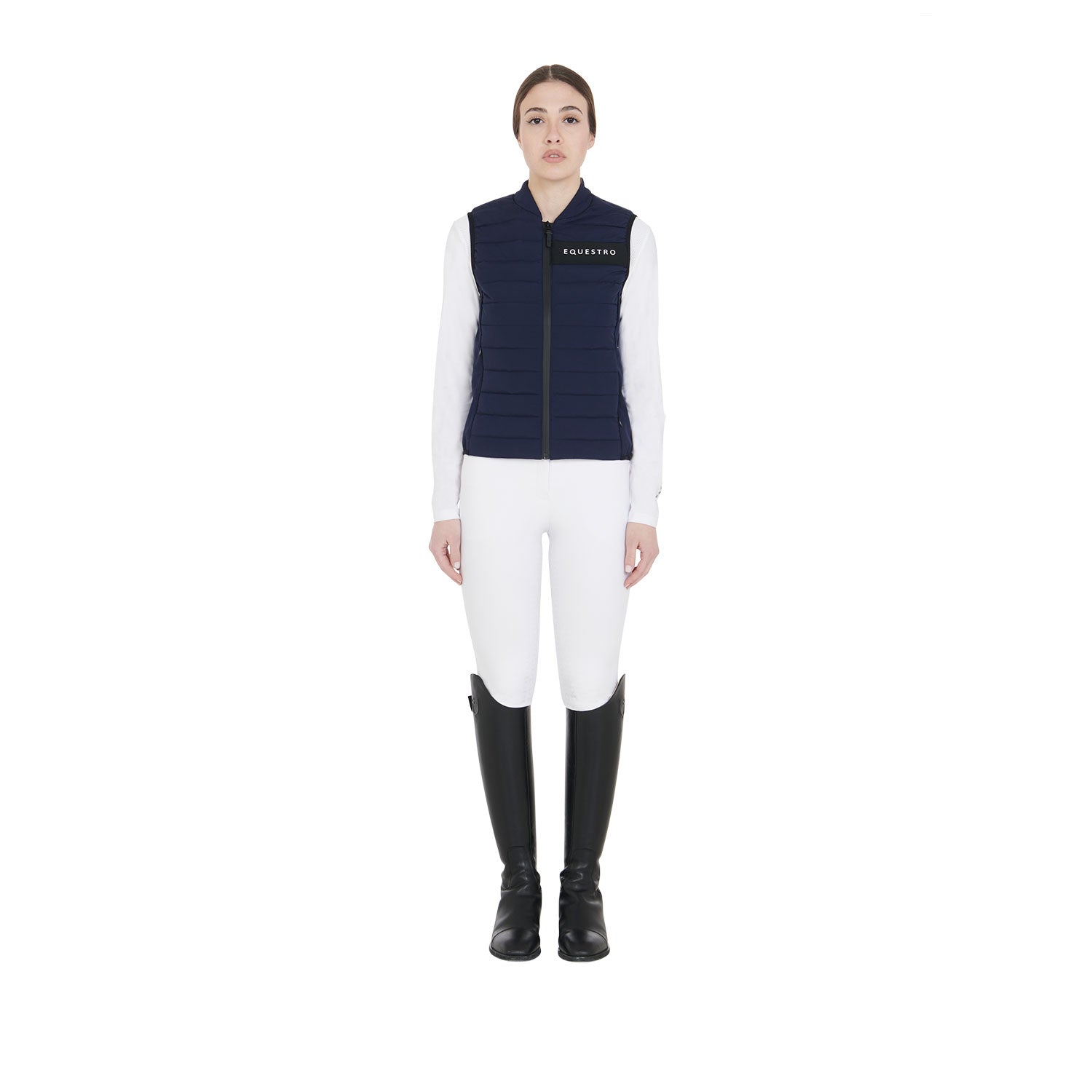 Weste Women'S Vest In Windproof Technical Fabric