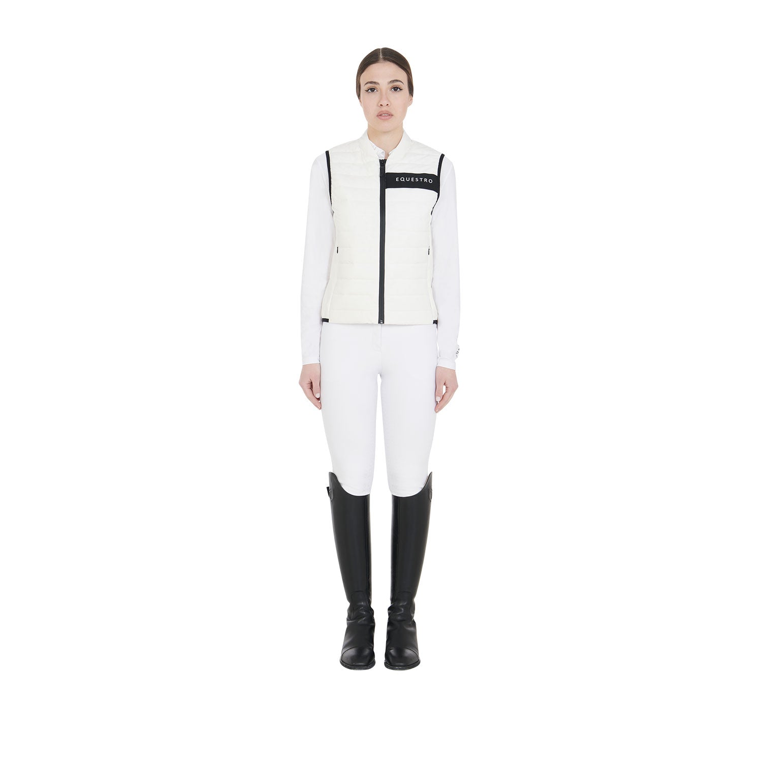 Weste Women'S Vest In Windproof Technical Fabric