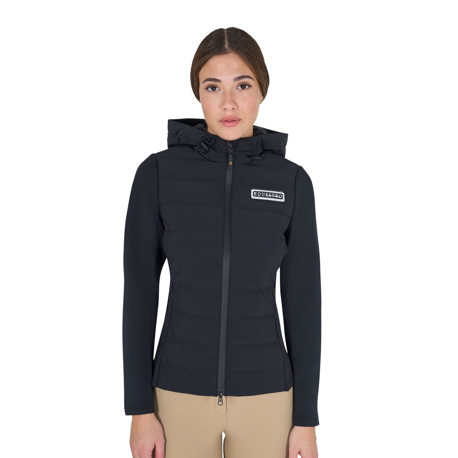 Jacke Women'S Hooded Down Jacket Technical Blend