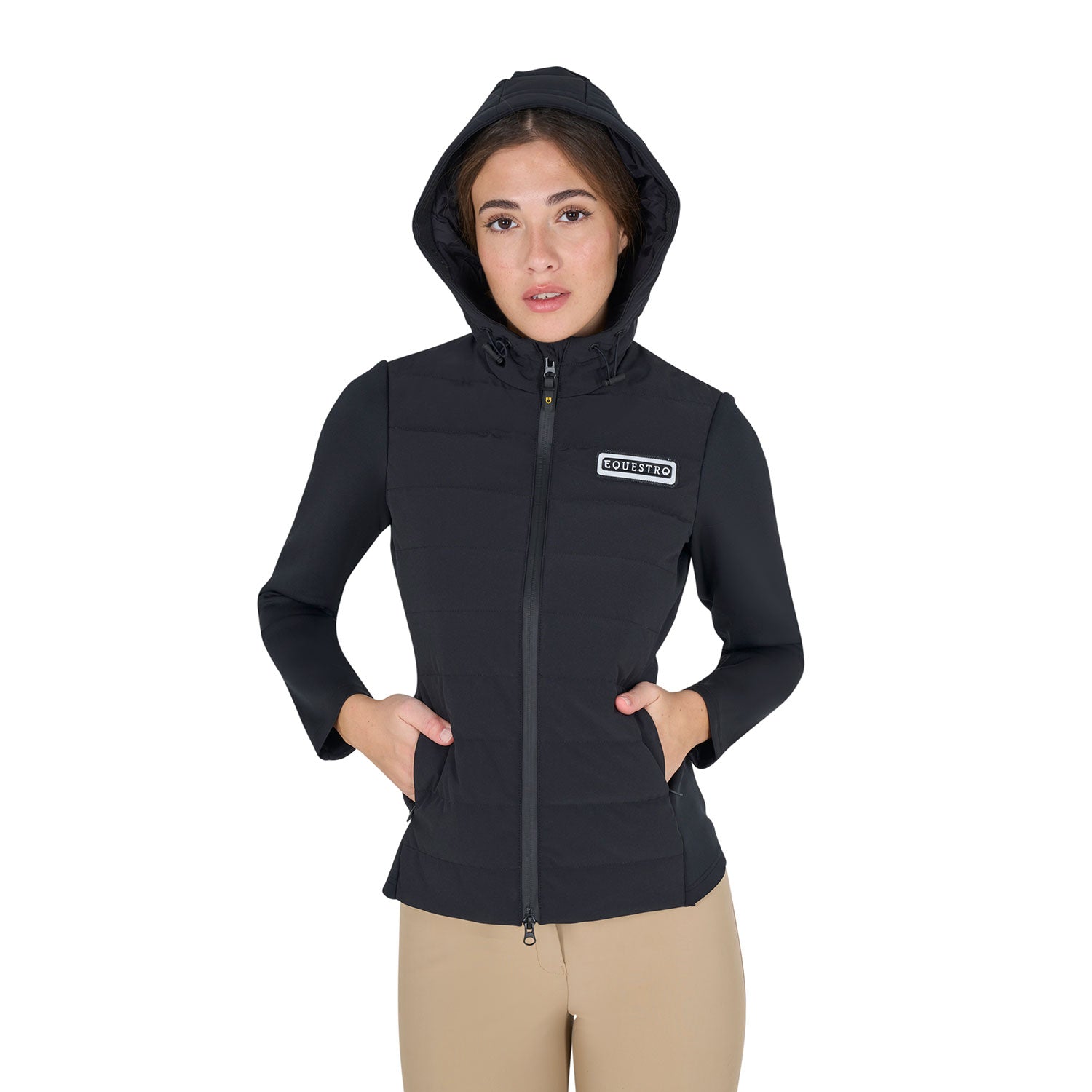 Jacke Women'S Hooded Down Jacket Technical Blend