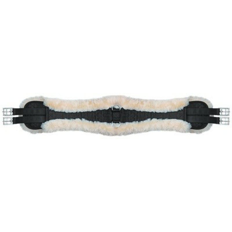 Contour saddle girth lambskin long girth