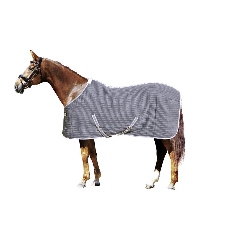 Thermal sweat blanket with removable cross surcingles